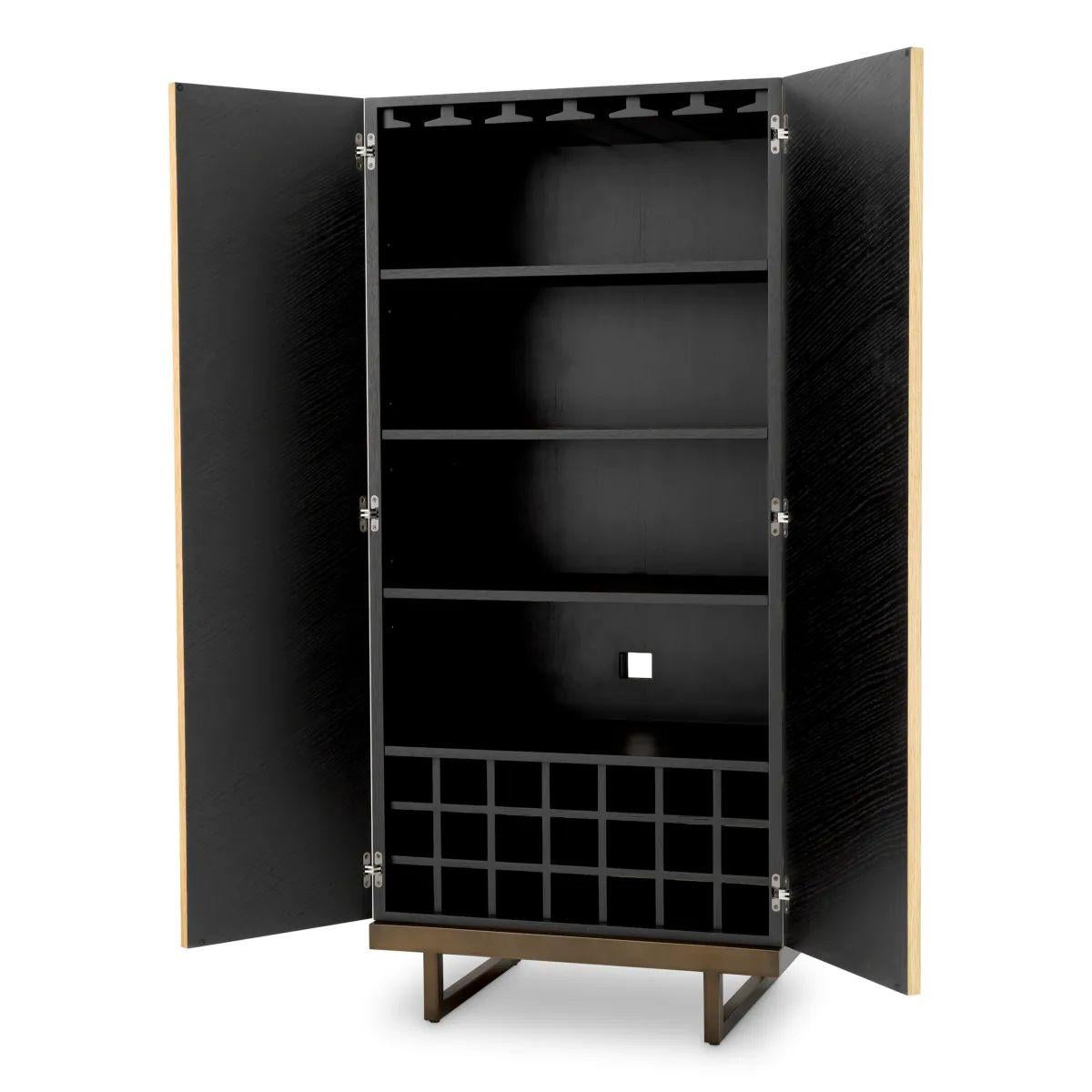 Mobile bar - Impiallacciatura in Oak Oak e Eucalipto naturale In condizioni Nuovo in vendita a Saint-Ouen, FR