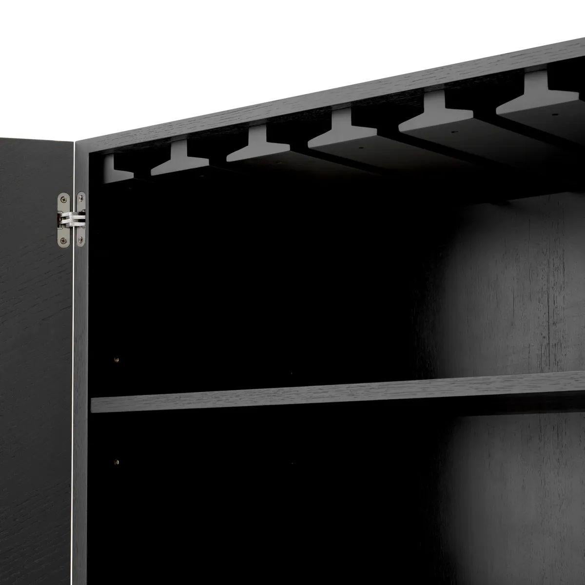 XXI secolo e contemporaneo Mobile bar - Impiallacciatura in Oak Oak e Eucalipto naturale in vendita