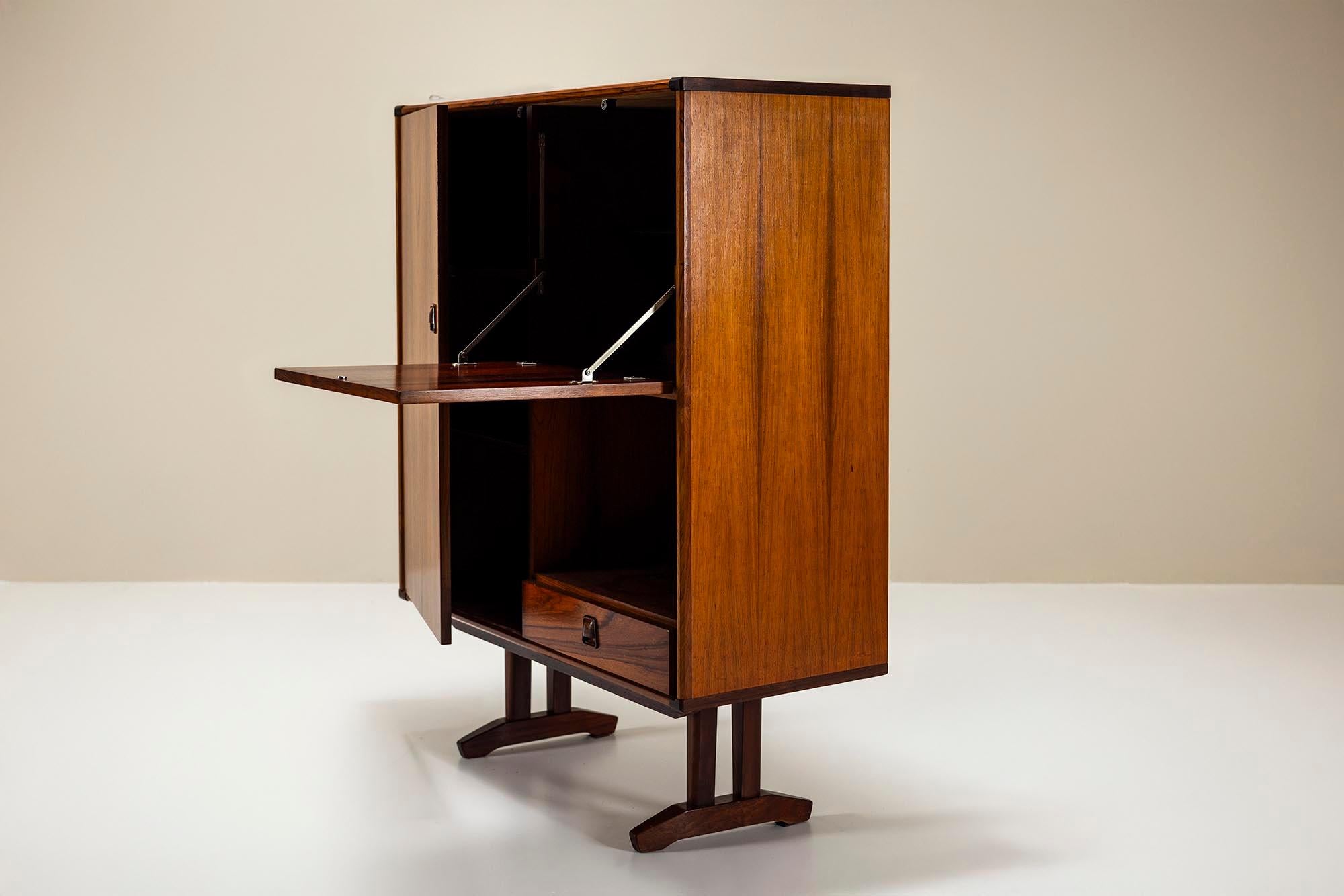 Bar Cabinet or Highboard in Rosewood by Topform, The Netherlands 1960s 5