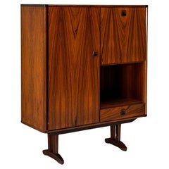Bar Cabinet or Highboard in Rosewood by Topform, The Netherlands 1960s