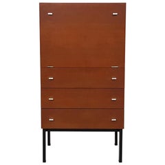 Used Bar Cabinet or Secretaire by Pierre Guariche for Meurop, Belgium, 1960s