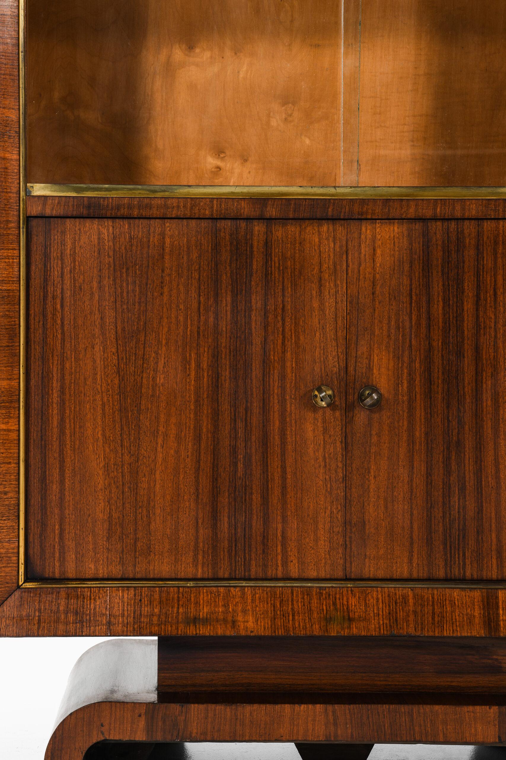 Rare bar cabinet by unknown designer. Probably produced in Denmark.