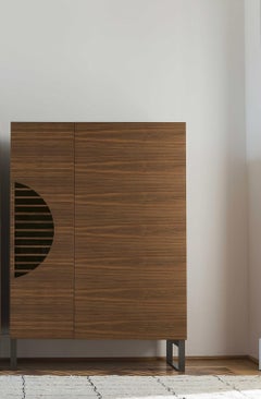 Bar cabinet / Sideboard Porada Polifemo - Canaletta walnut