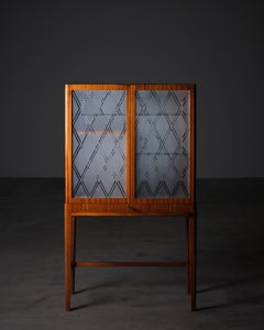 Bar cabinet, unknown designer and maker, Sweden, 1950s