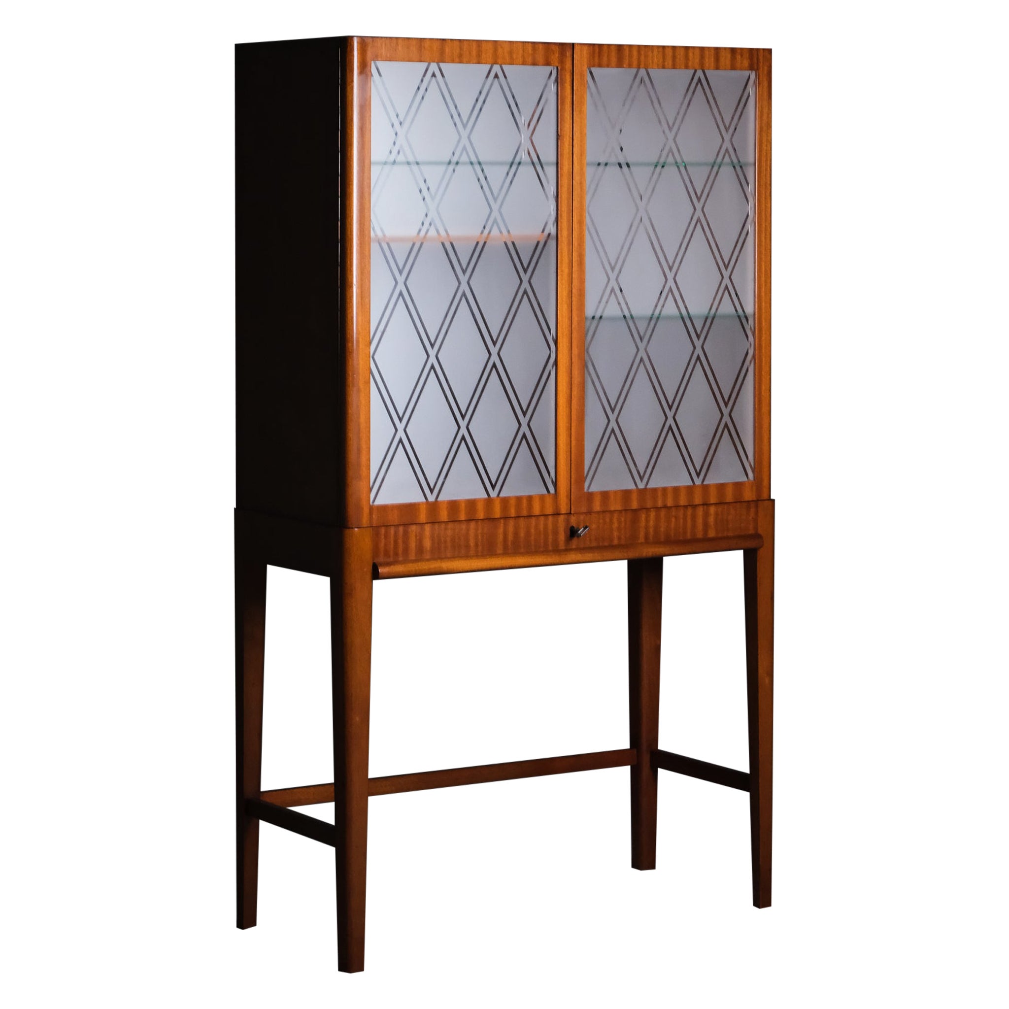 Bar cabinet, unknown designer and maker, Sweden, 1950s