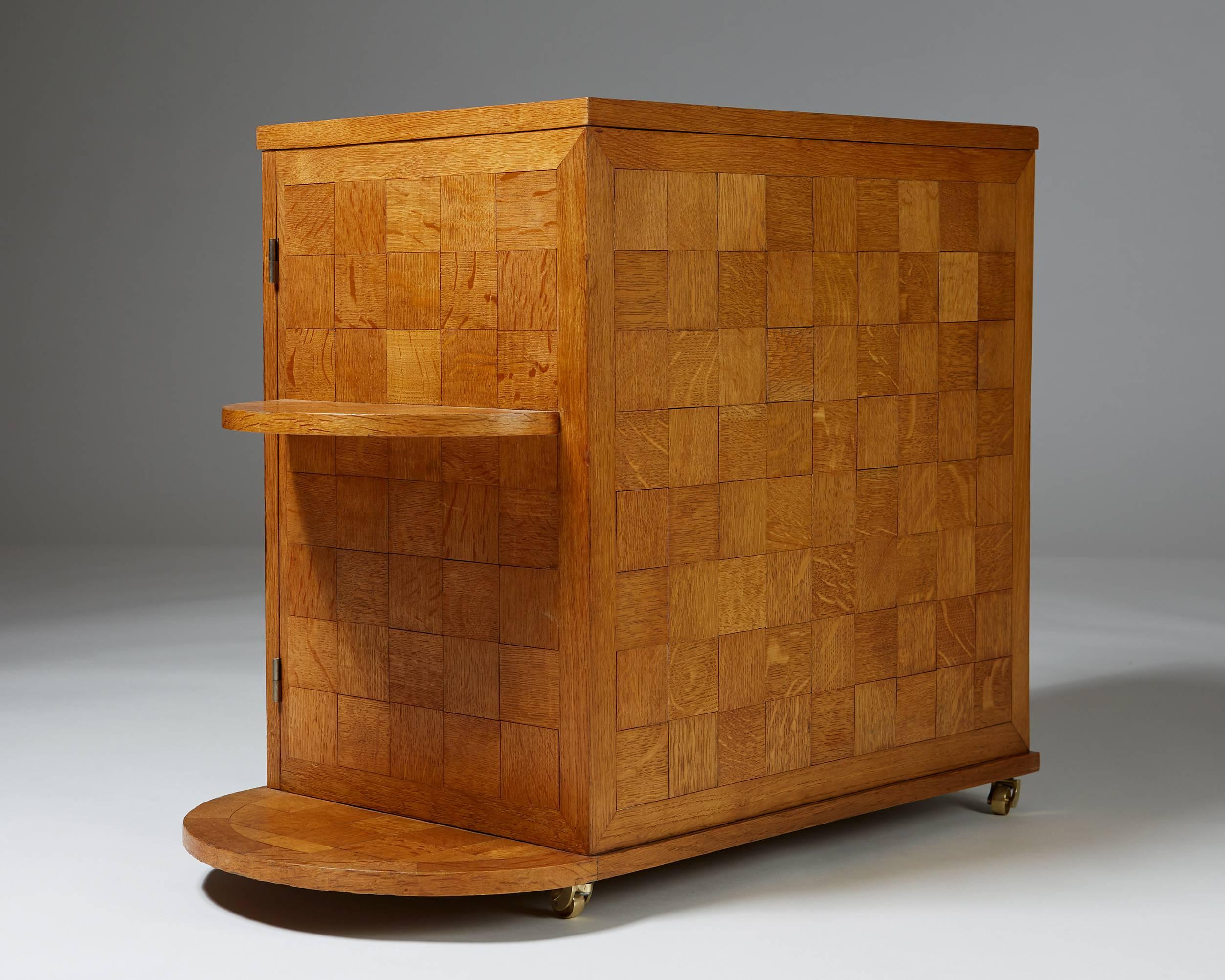 Mid-20th Century Bar Cabinet, Anonymous, Sweden, 1950s