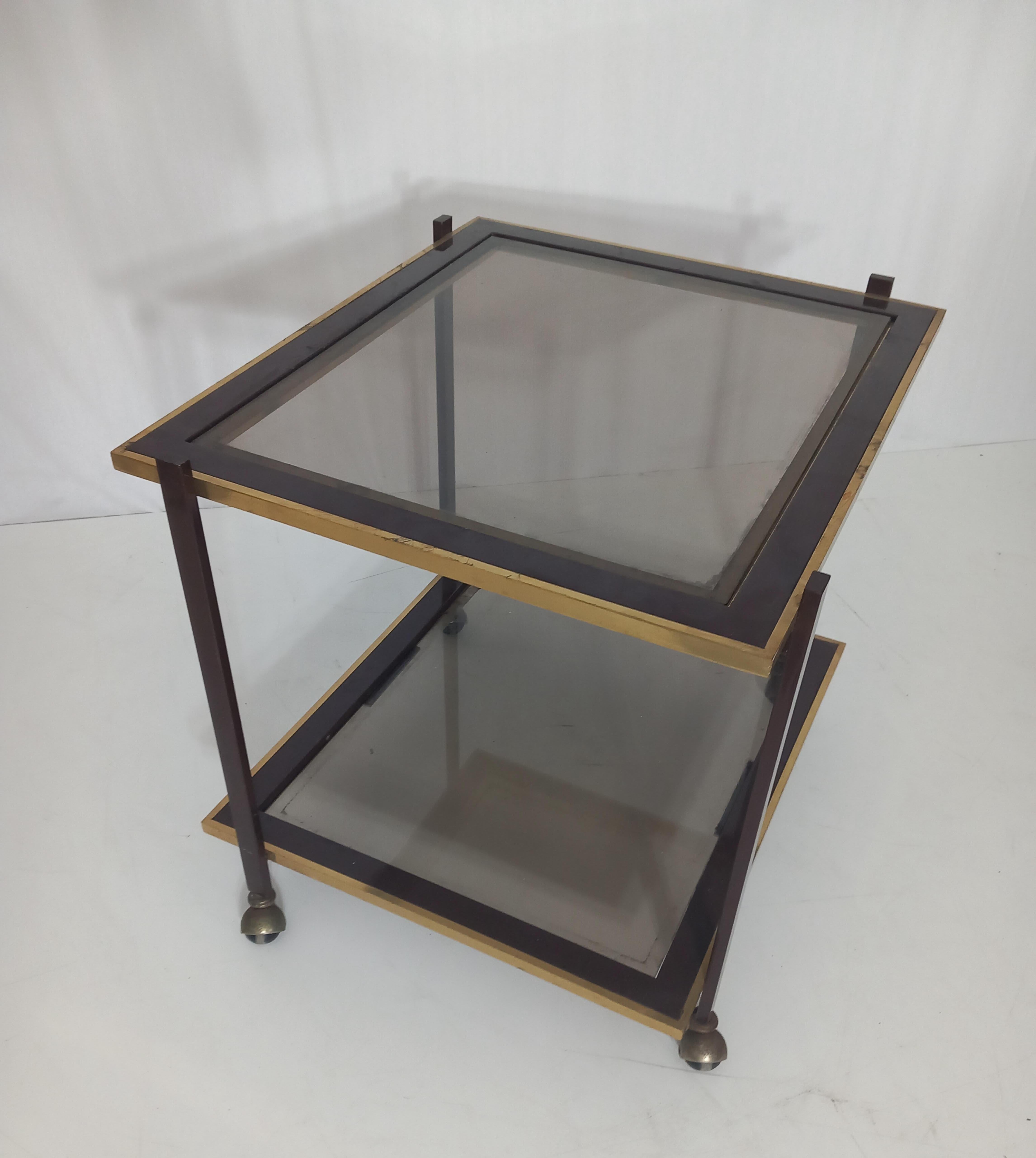 Bar cart, 70s Moderno de mediados de siglo en venta