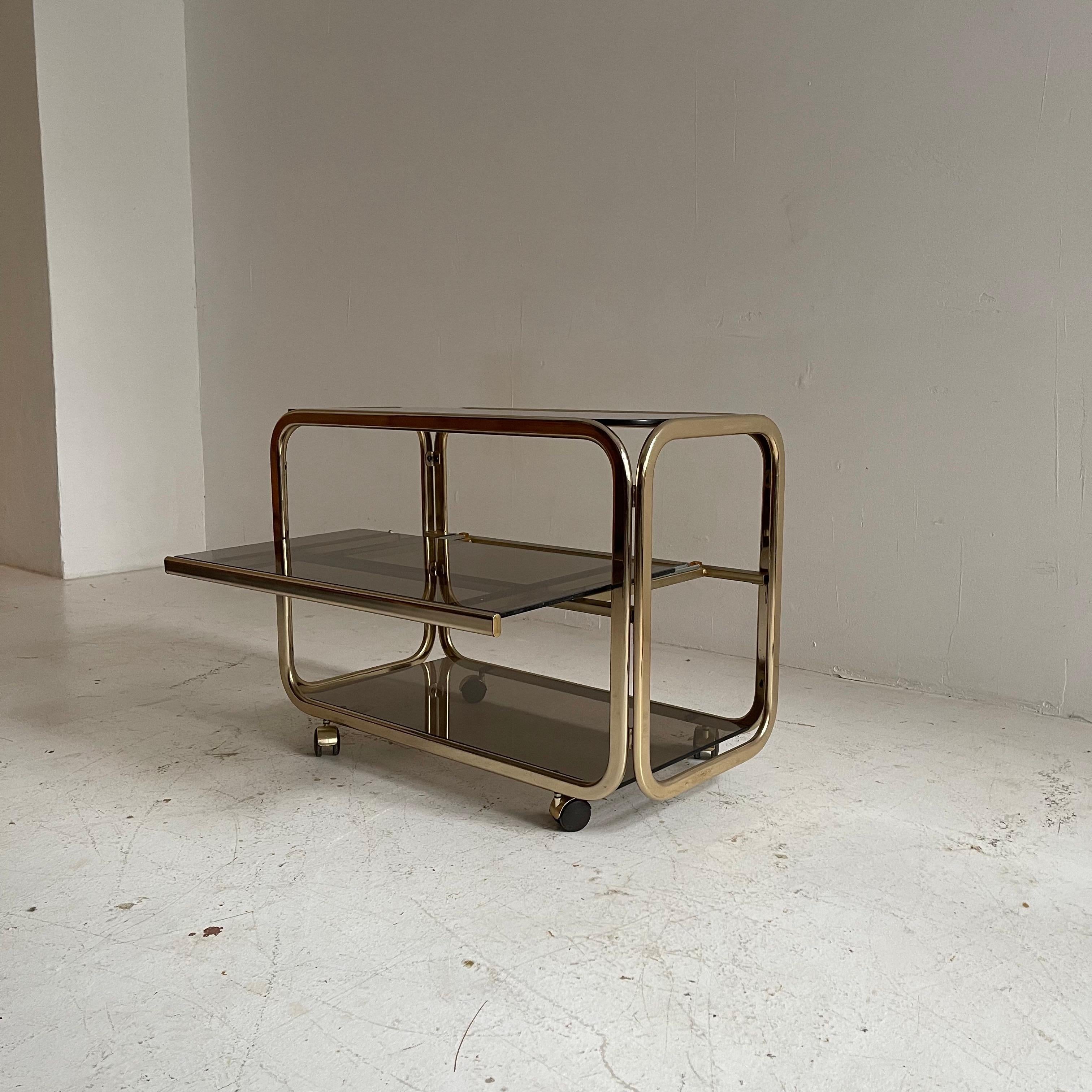 Bar Cart Brass Style For Sale 2