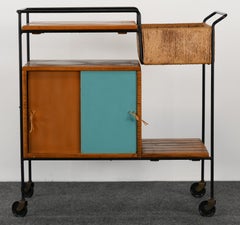 Bar Cart by Arthur Umanoff, 1950s