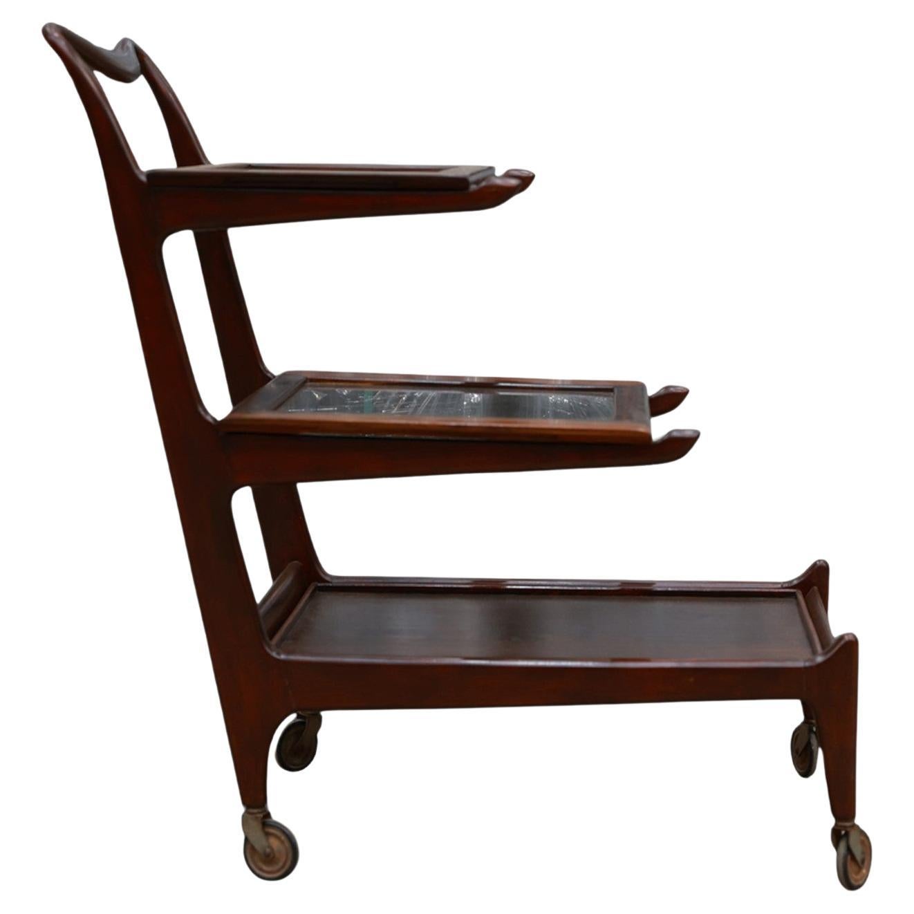 Carrito de bar de Carlo Hauner y Martin Eisler, c. 1950 en venta