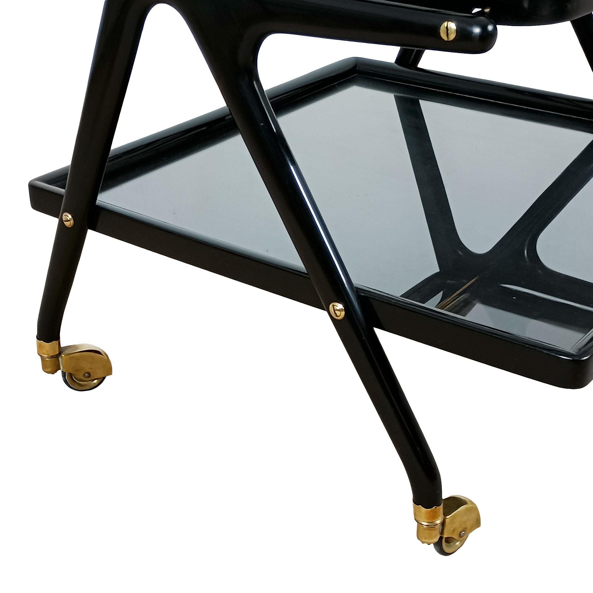 Bar cart by Cesare Lacca for Cassina – Italy 1948-50 For Sale 3
