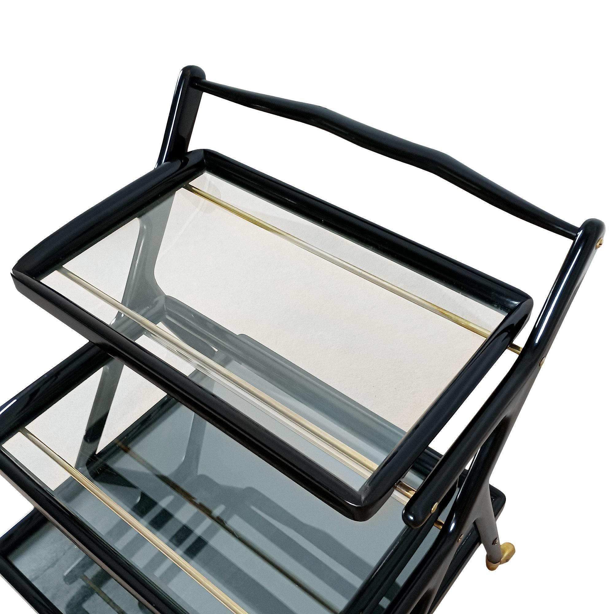 Bar cart by Cesare Lacca for Cassina – Italy 1948-50 For Sale 2