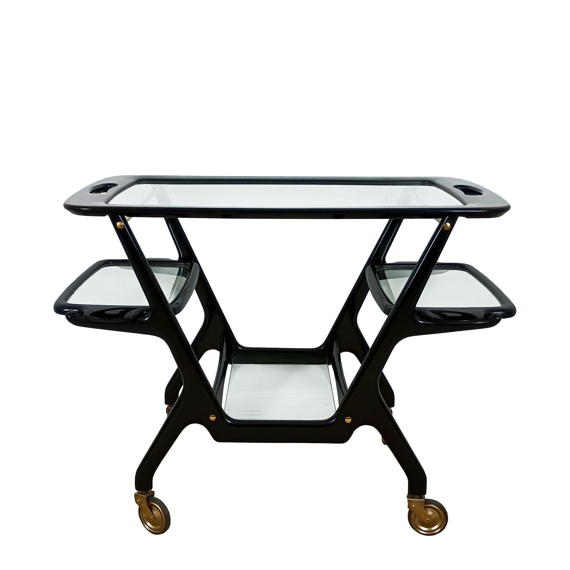 Bar cart by Cesare Lacca – Italy 1948-50 For Sale