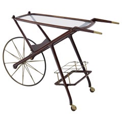 Bar Cart by Cesare Lacca, Italy, 1950s