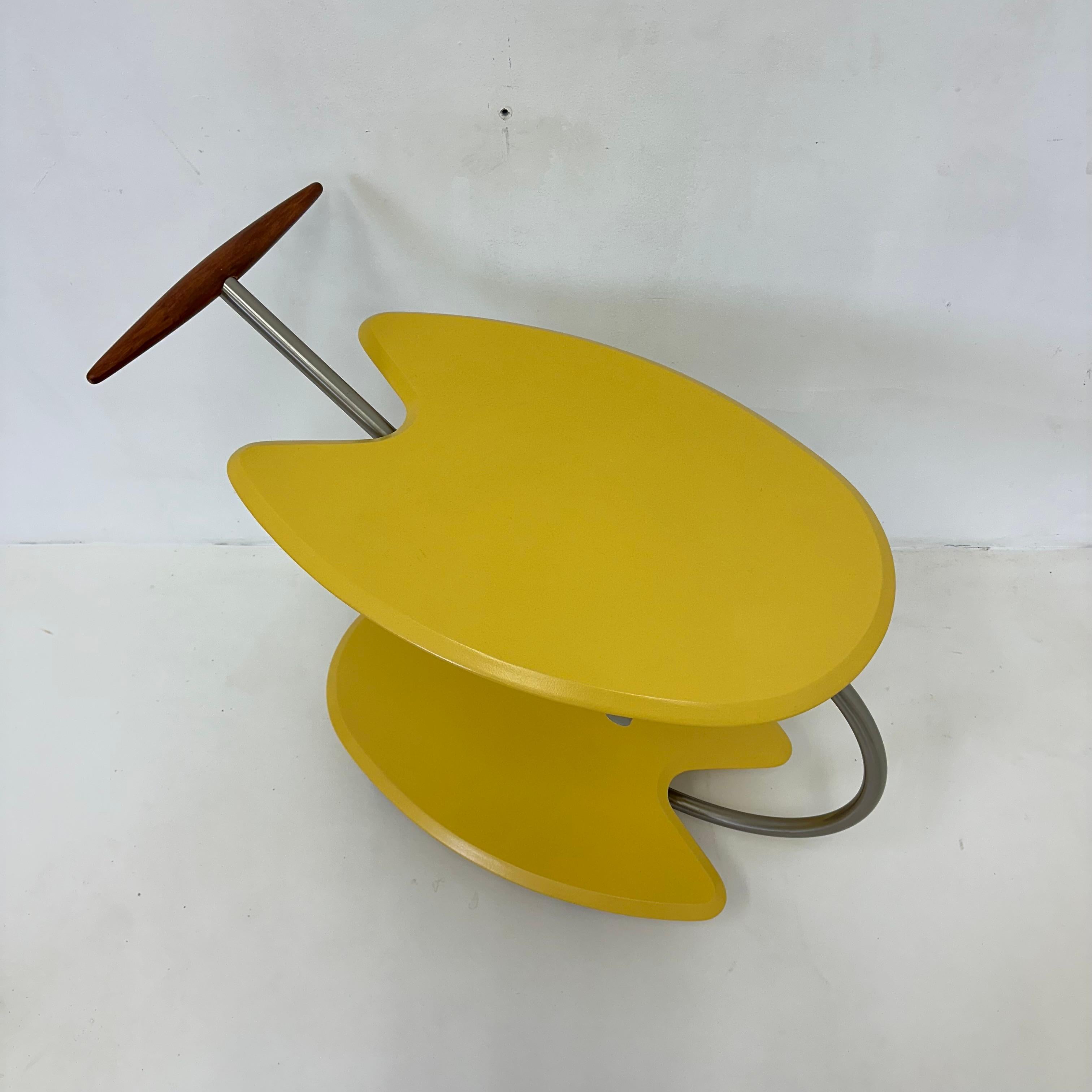 Bar cart by Massimo Iosa Ghini for BRF Italy, 1980’s For Sale 13