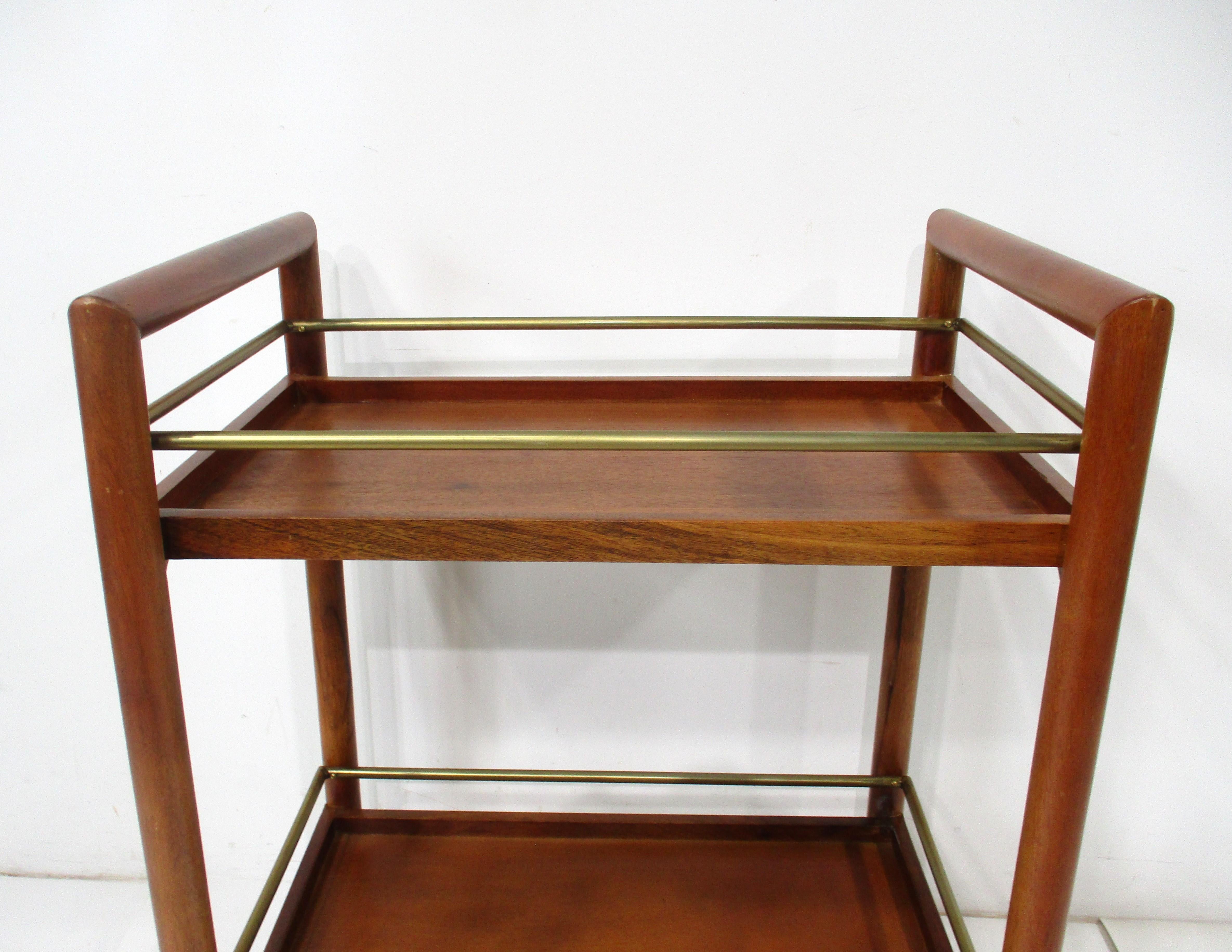 American Bar Cart in the style of Widdicomb and T.H. Robs- John Gibbings