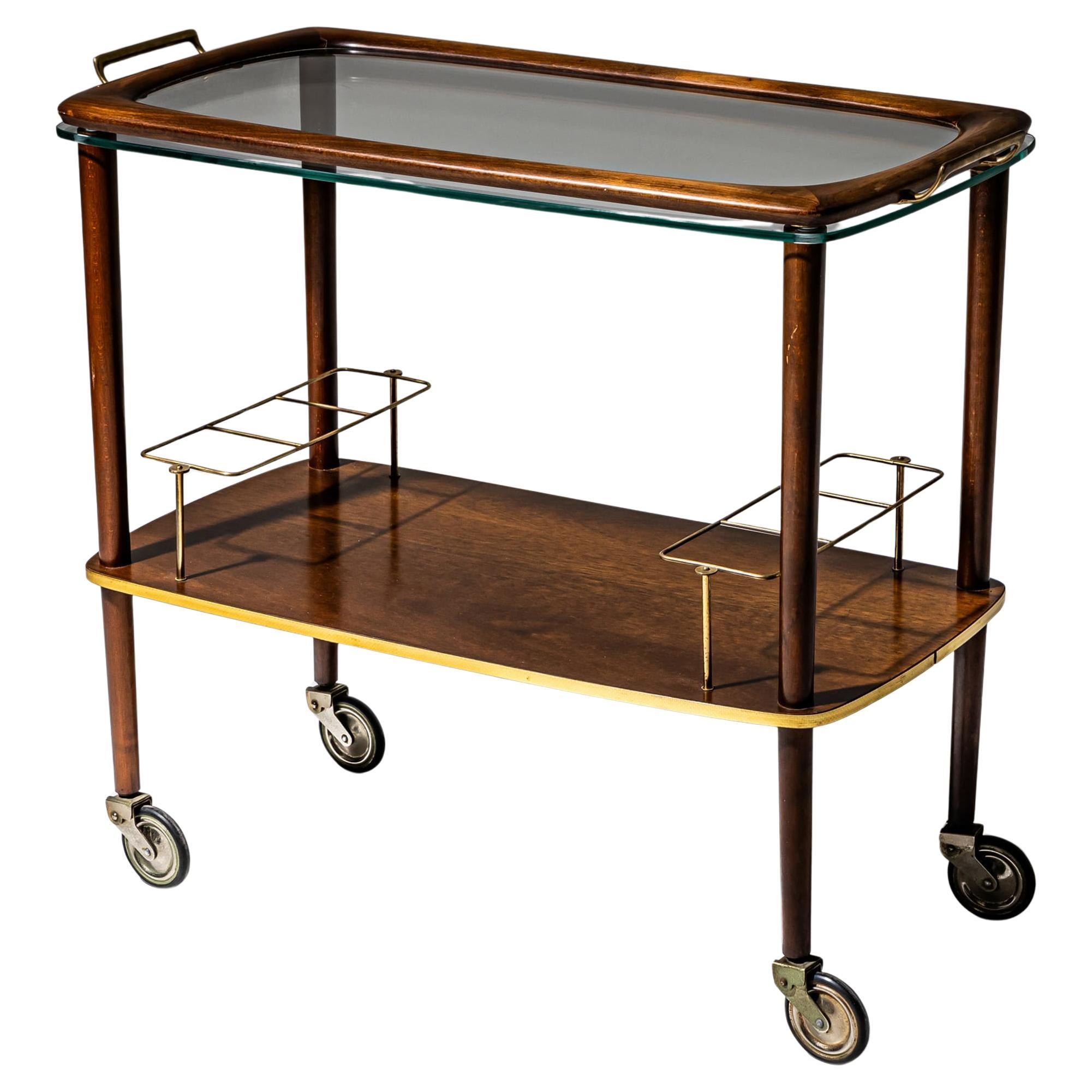 Bar Cart, La Permanente Mobili Cantù, Italy, Mid-20th Century