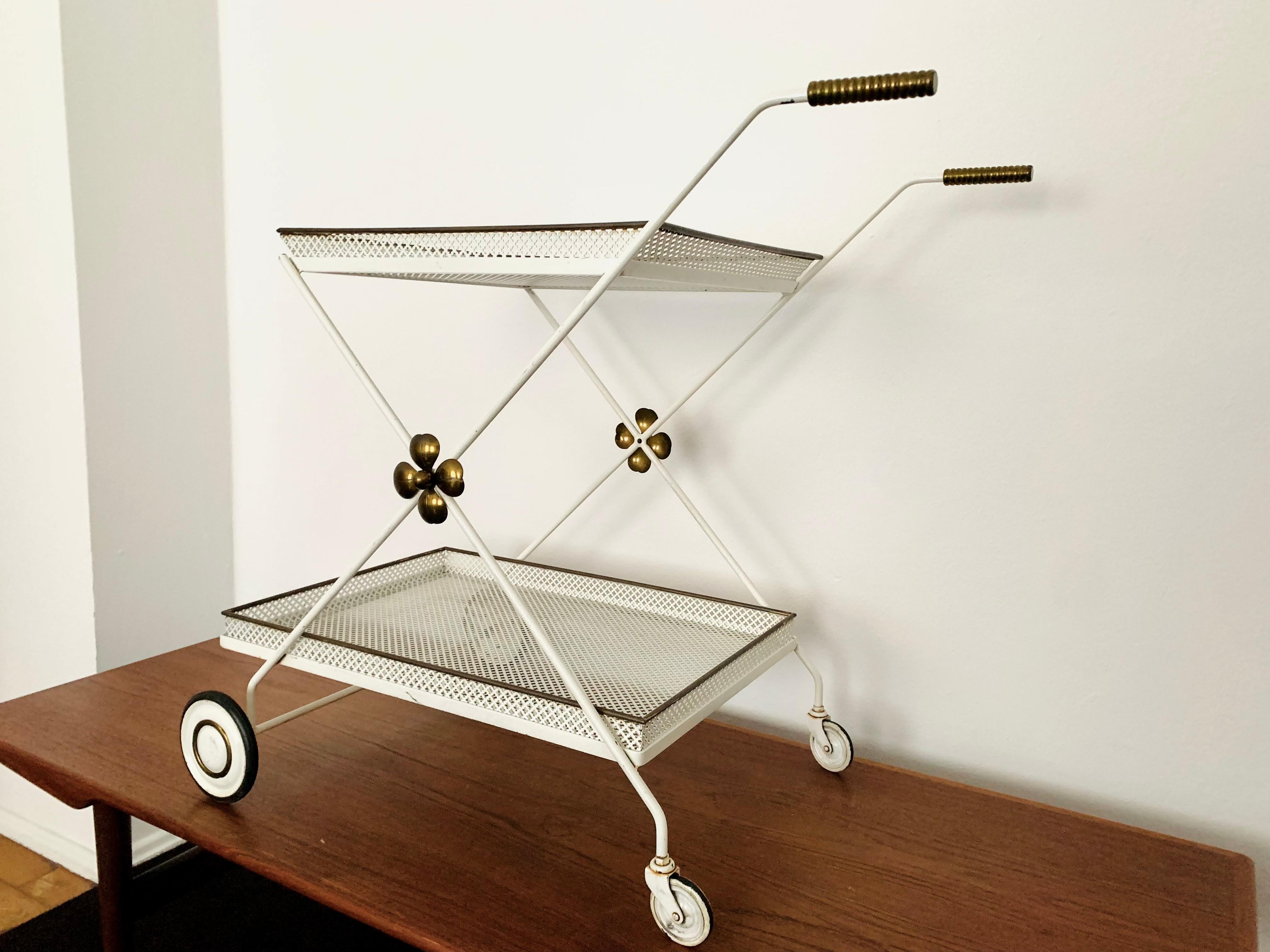 Allemand Chariot de bar ou de thé par Vereinigte Werkstätten München en vente