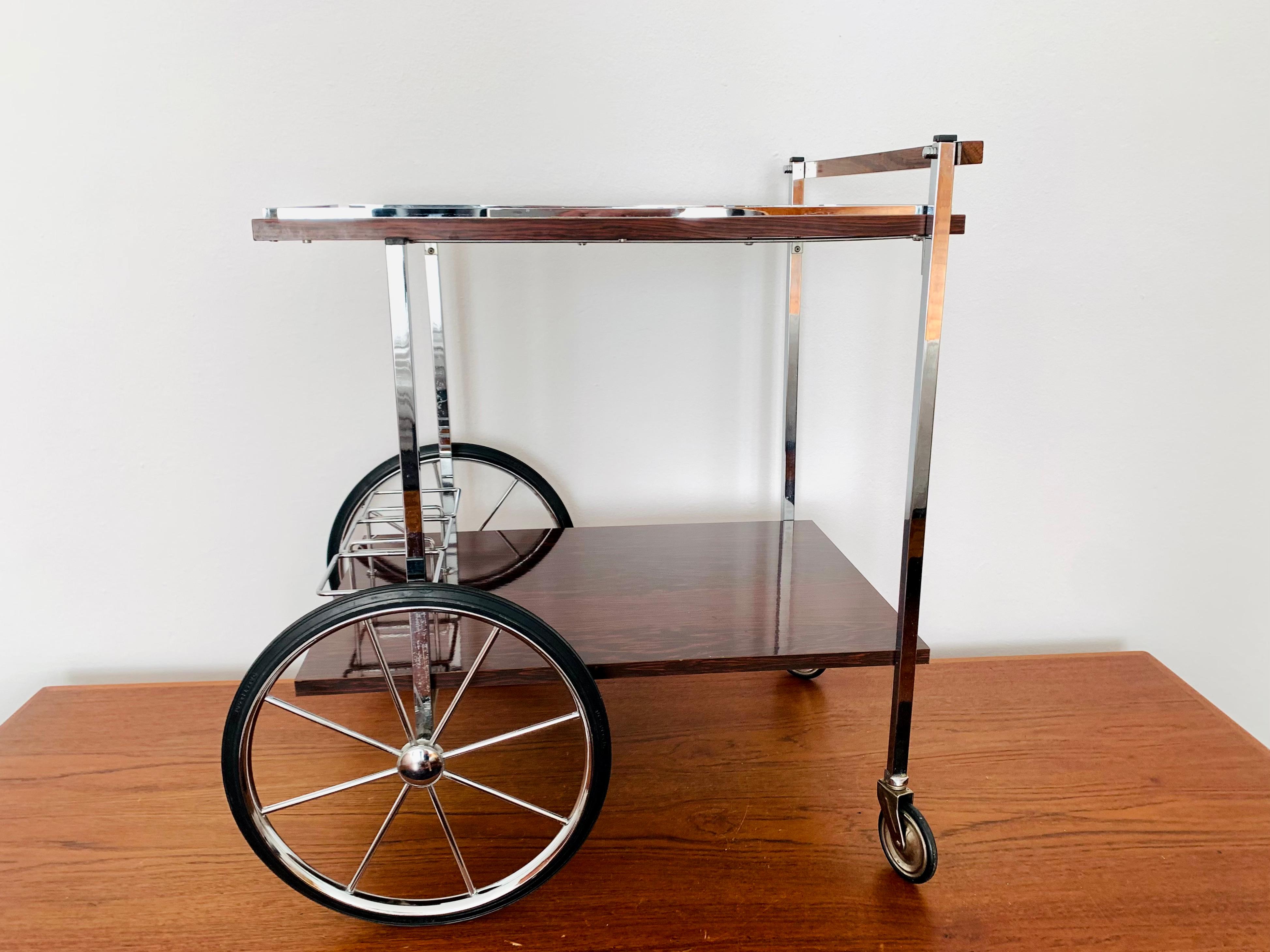 Italian Bar Cart or Tea Trolley For Sale