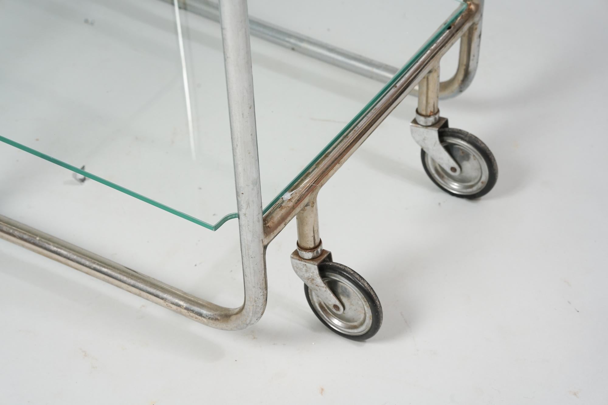 Bar Cart, Pauli E. Blomstedt, Heteka, Finland, 1930s In Good Condition For Sale In Helsinki, Uusimaa