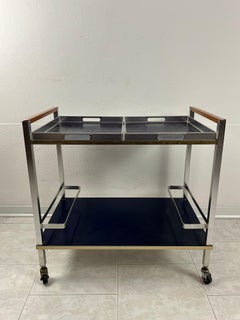 Vassoi per carrello da bar Mid-Century Design italiano anni '60