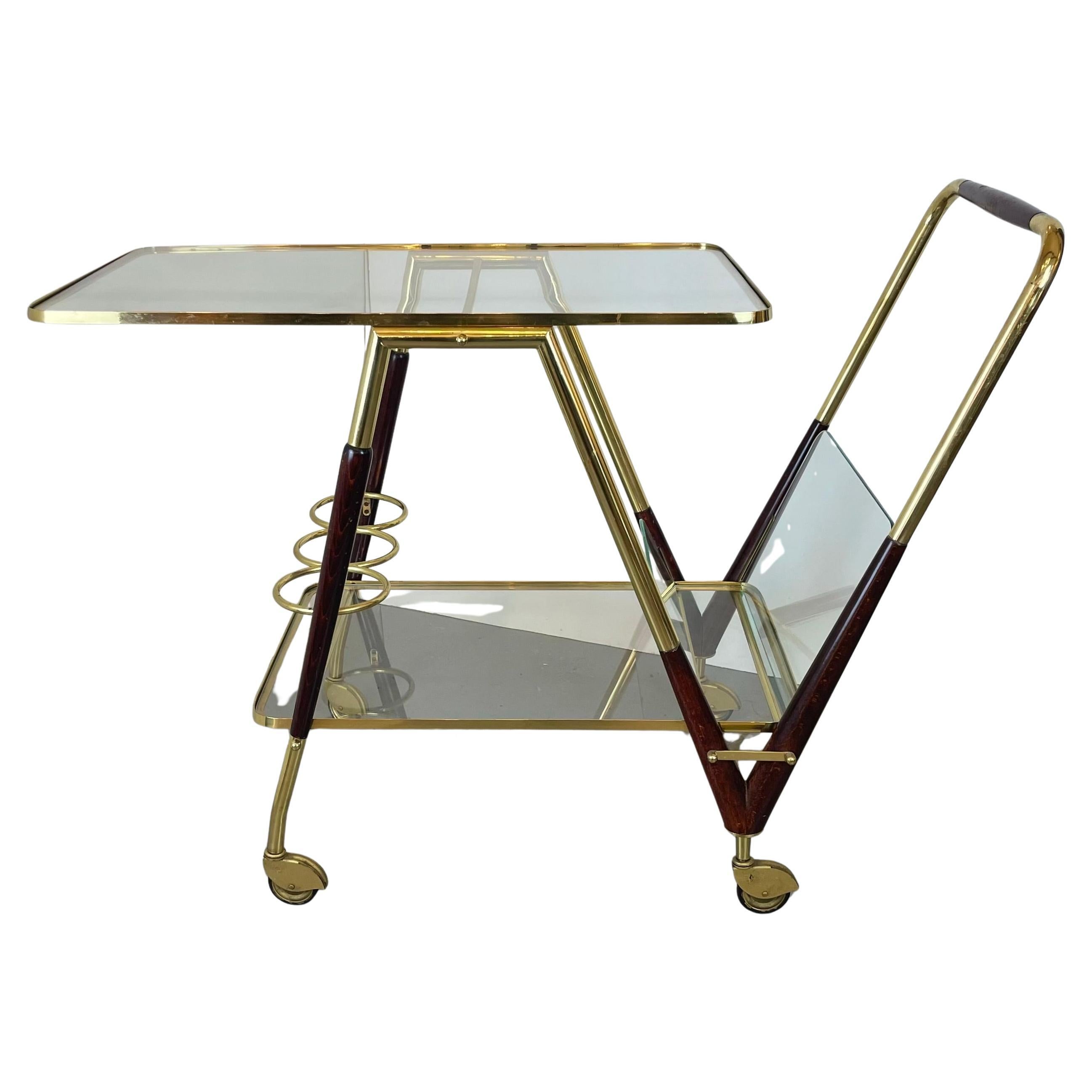 Bar Cart Trolley by Cesare Lacca, 1950’s