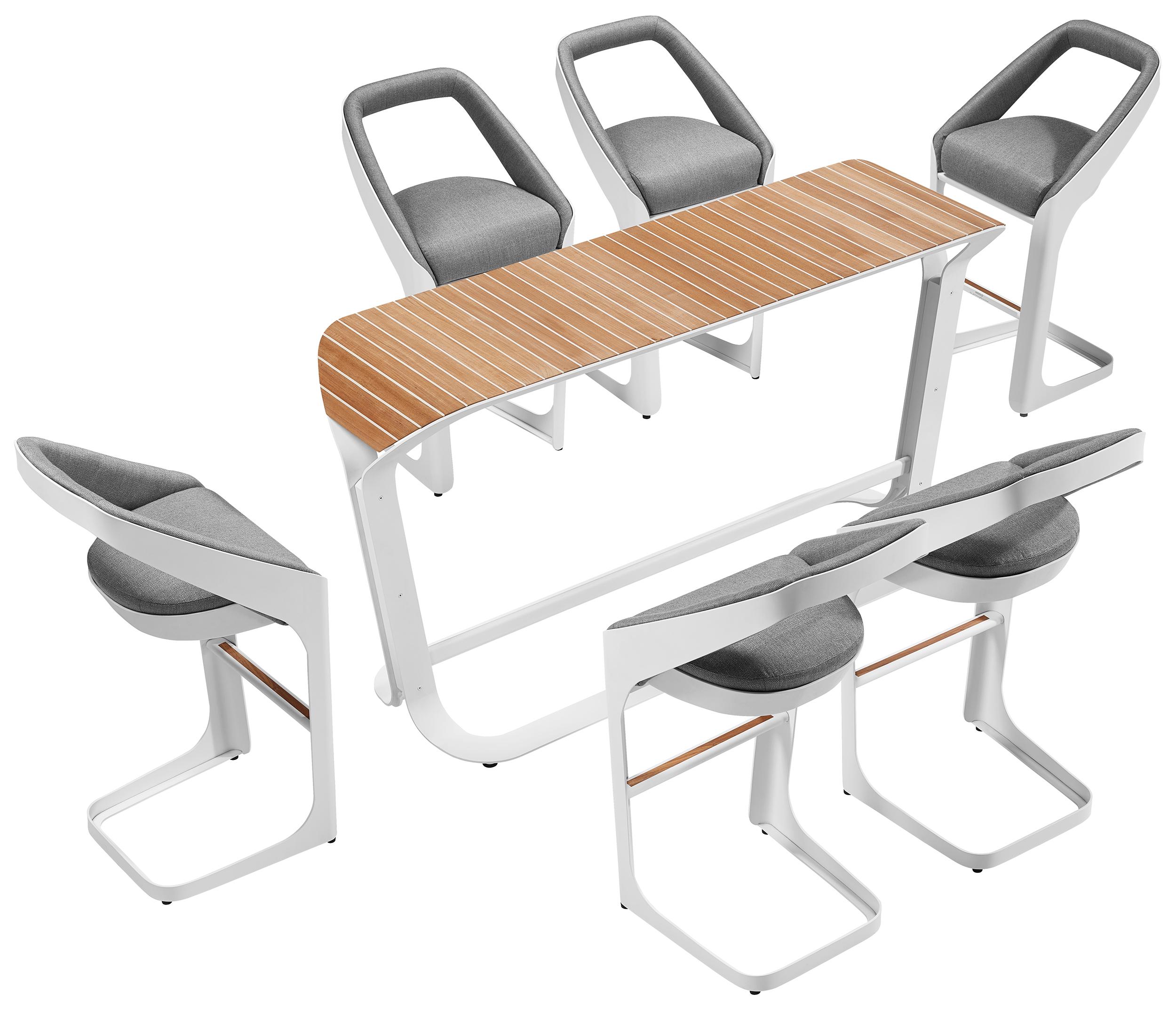 XXIe siècle et contemporain Chaise de bar Onda collection Higold en vente