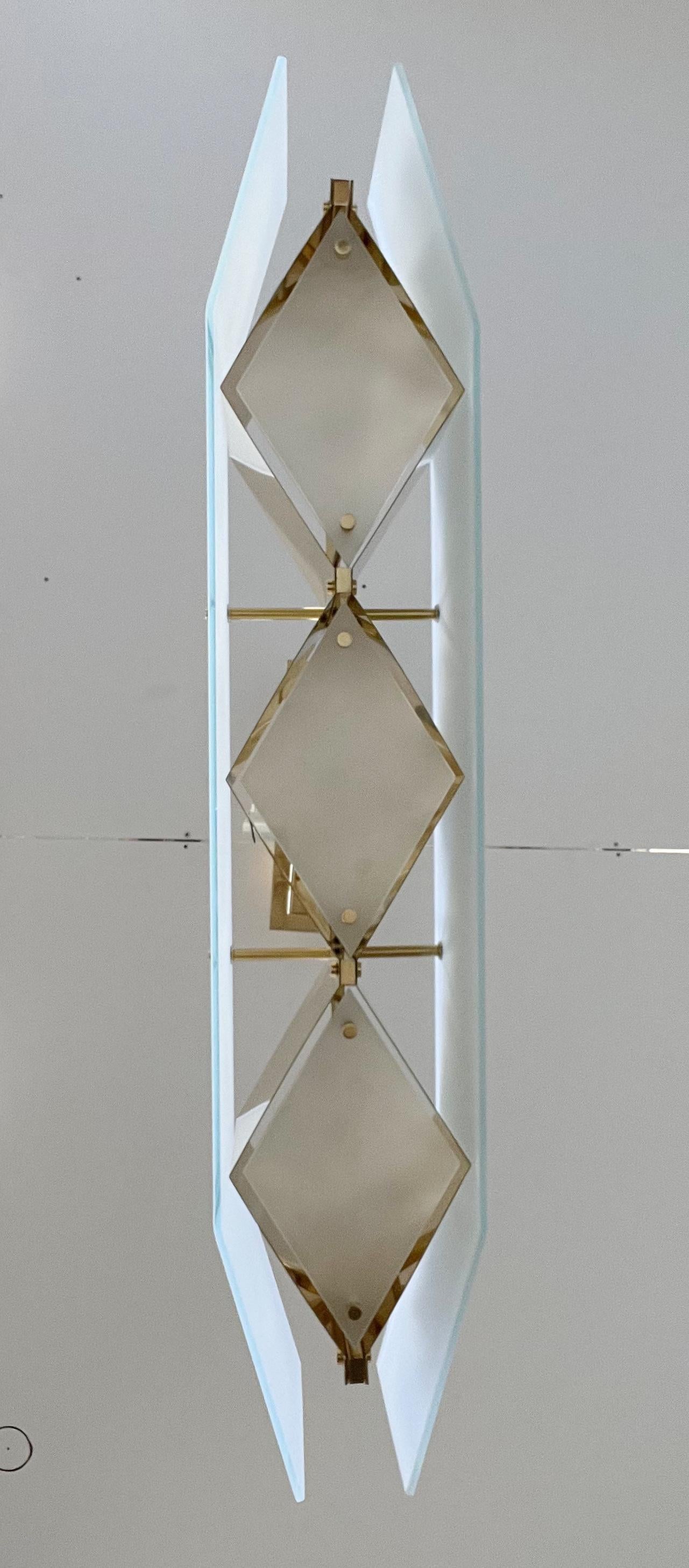 Italian Bar Chandelier by Fabio Ltd For Sale