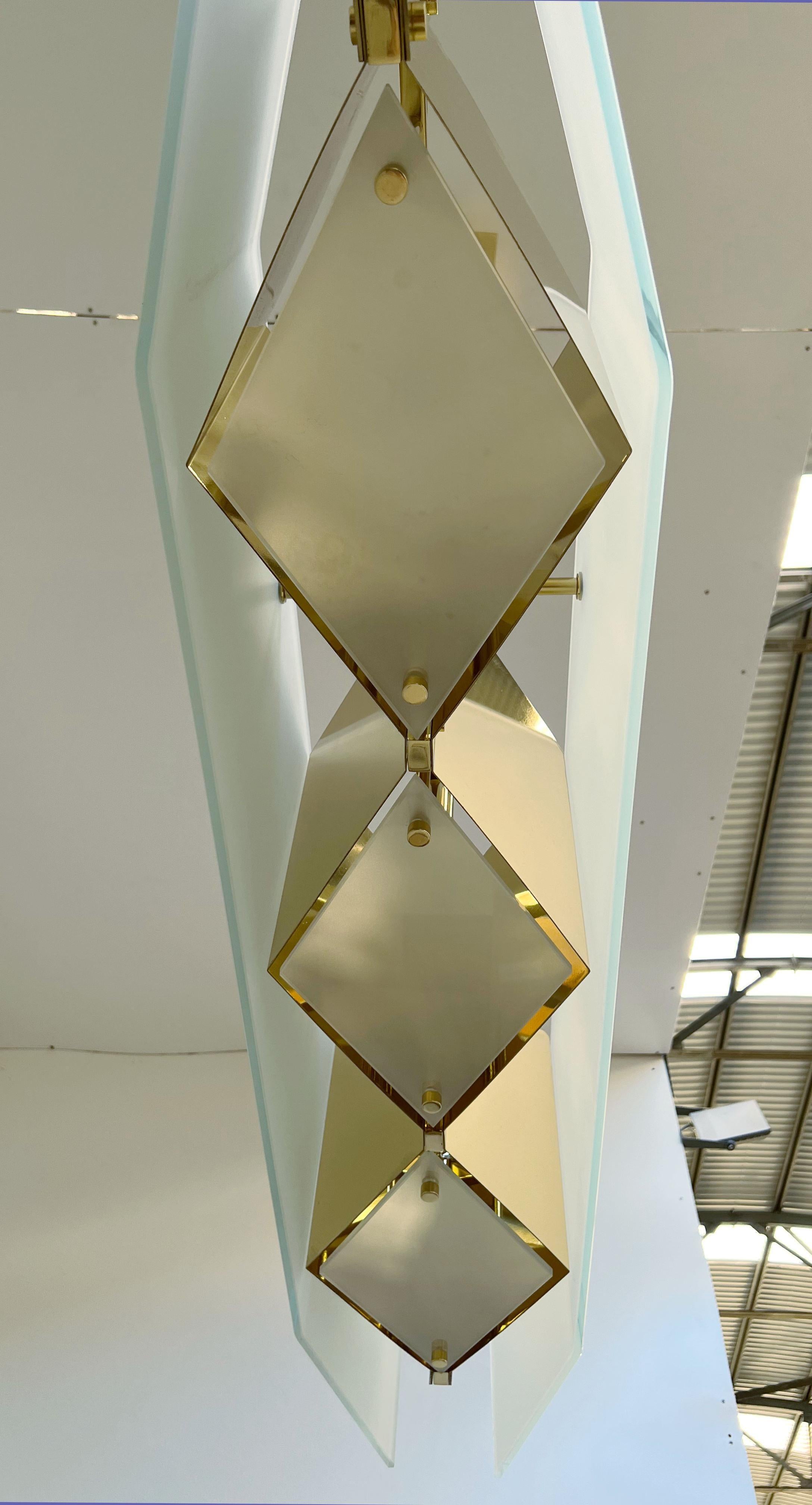 Bar Chandelier by Fabio Ltd In New Condition For Sale In Los Angeles, CA
