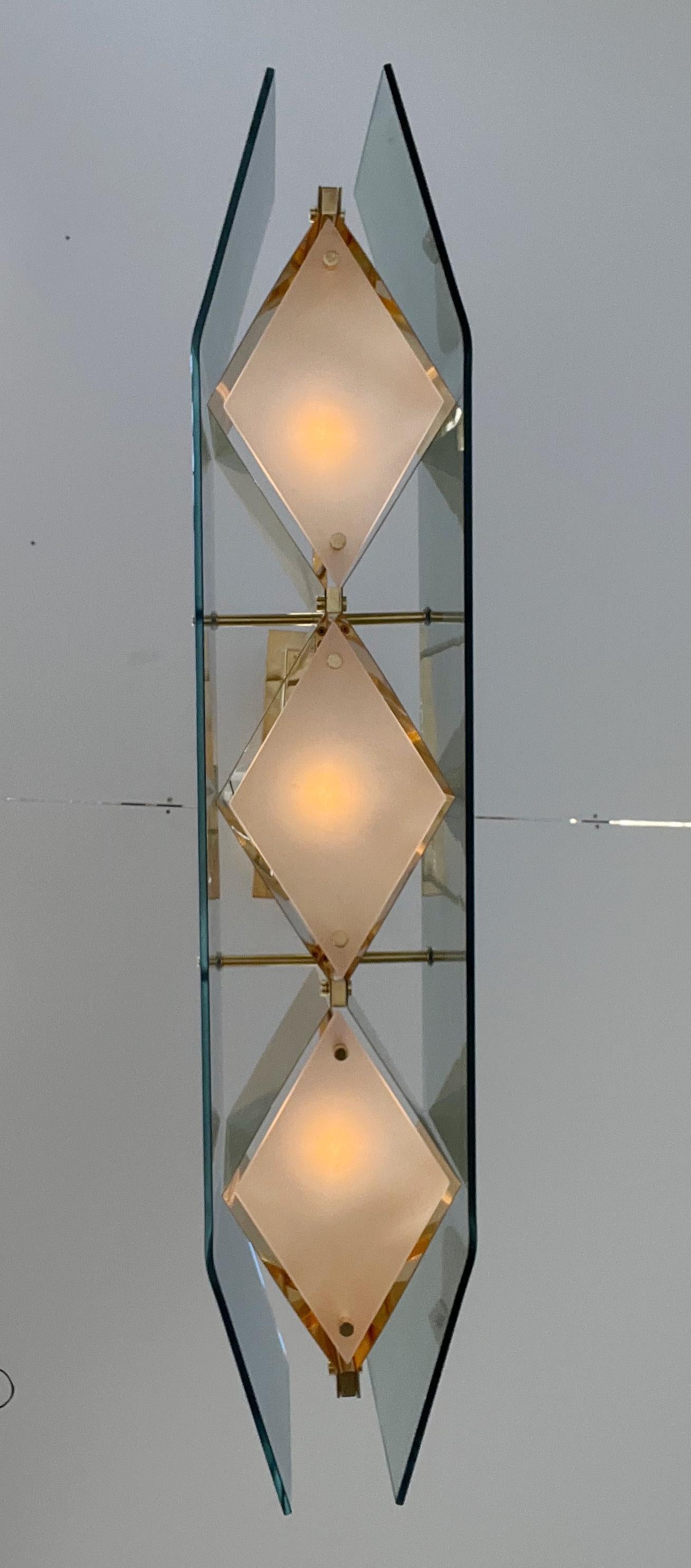 Contemporary Bar Chandelier by Fabio Ltd For Sale