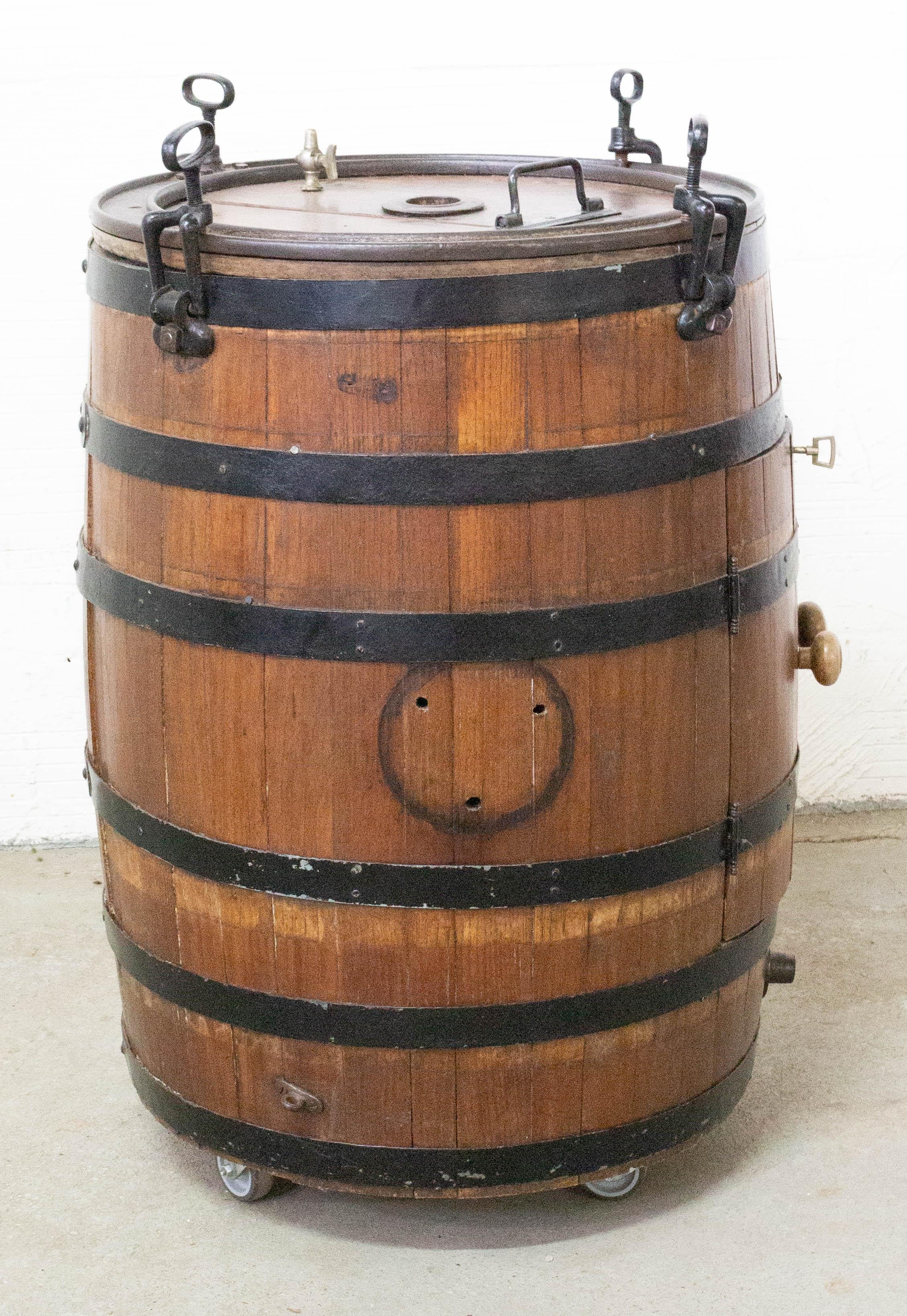 bar made from barrels