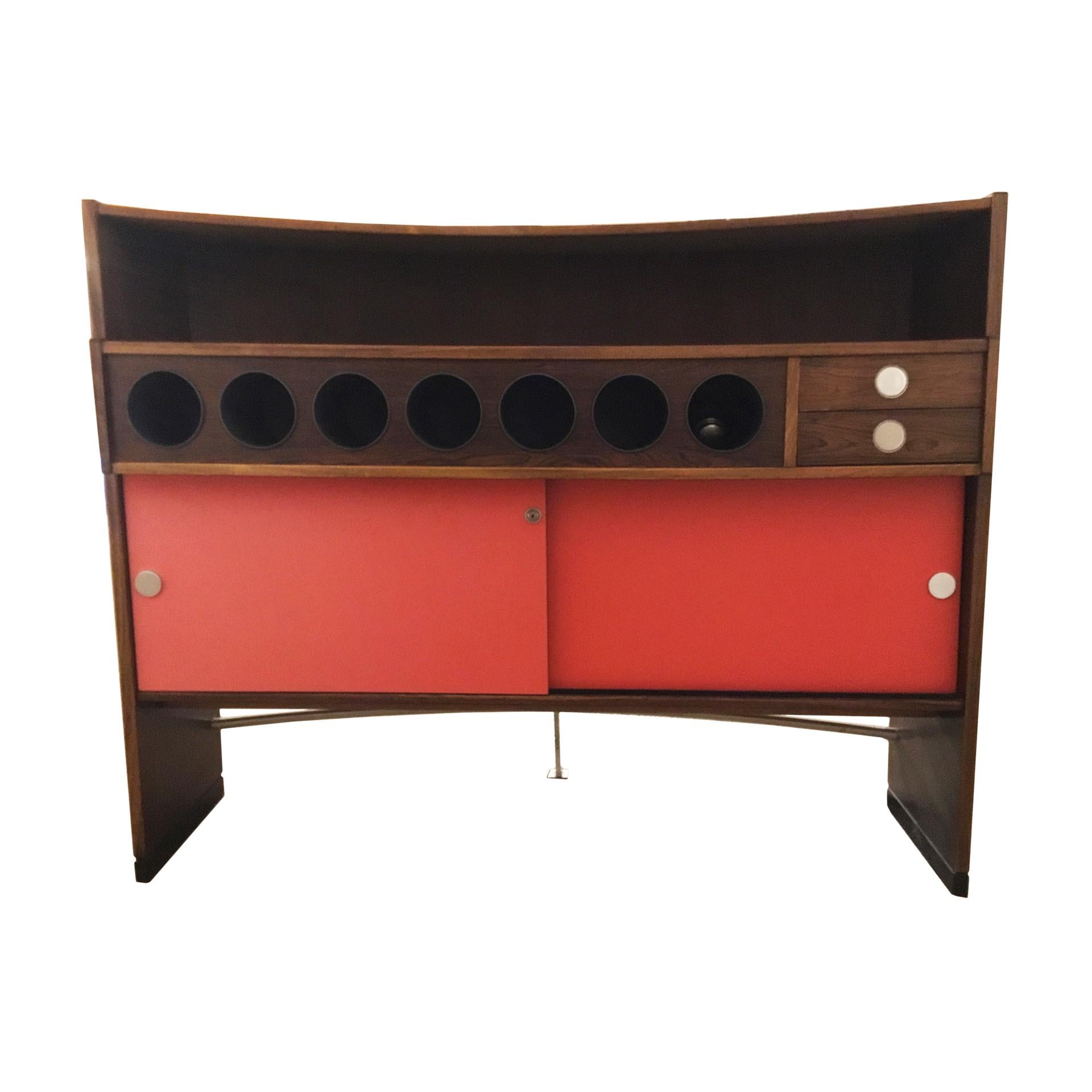 20th Century Danish Bar Furniture Mod. Dyrlundbar Designed By Erik Buch