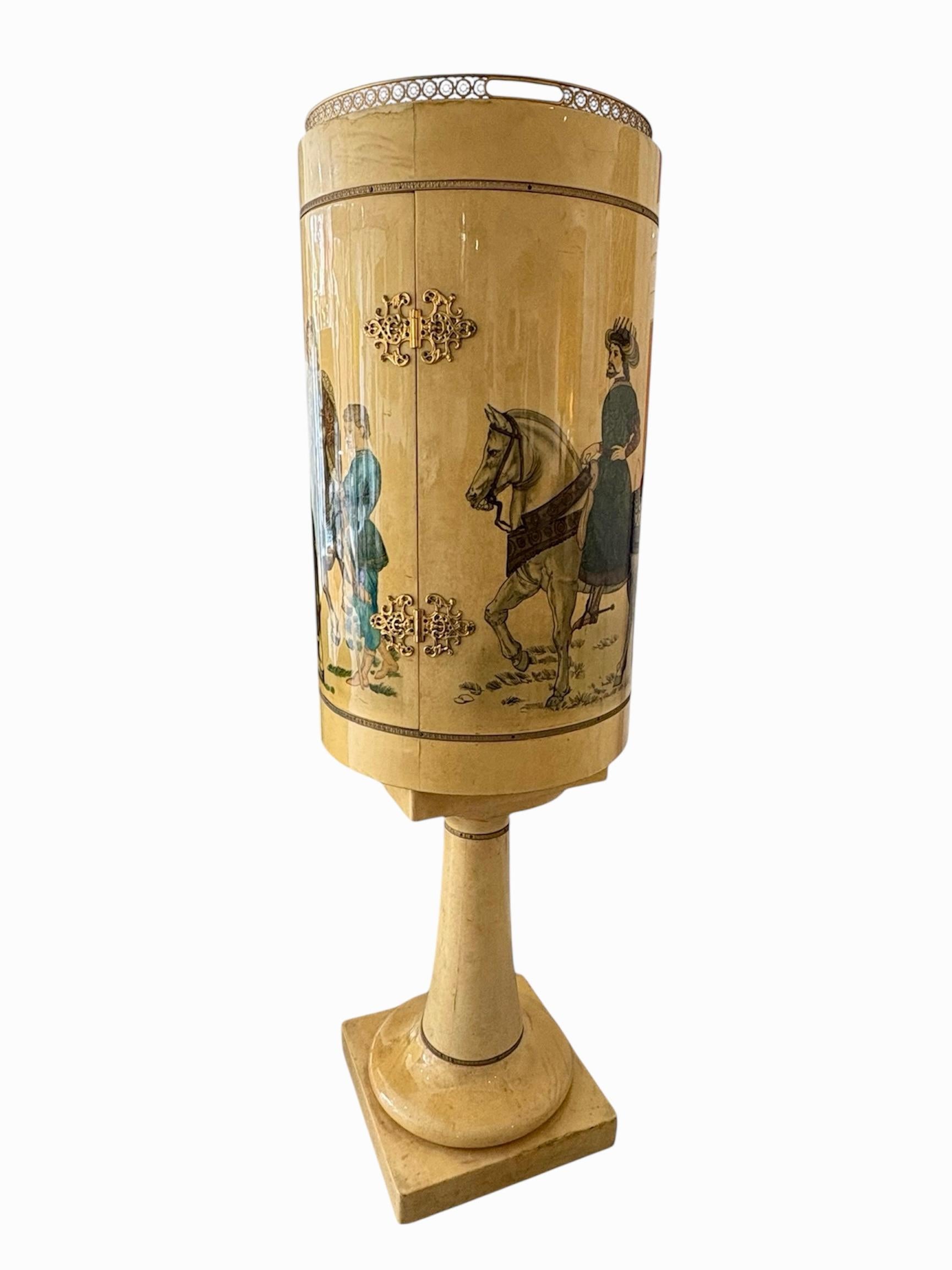 Bar diseñado por Aldo Tura , Italia C1950 Italiano en venta