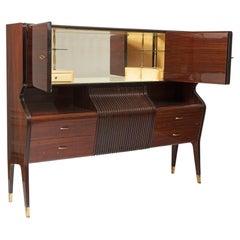 Bar En Palissandre D'Osvaldo Borsani