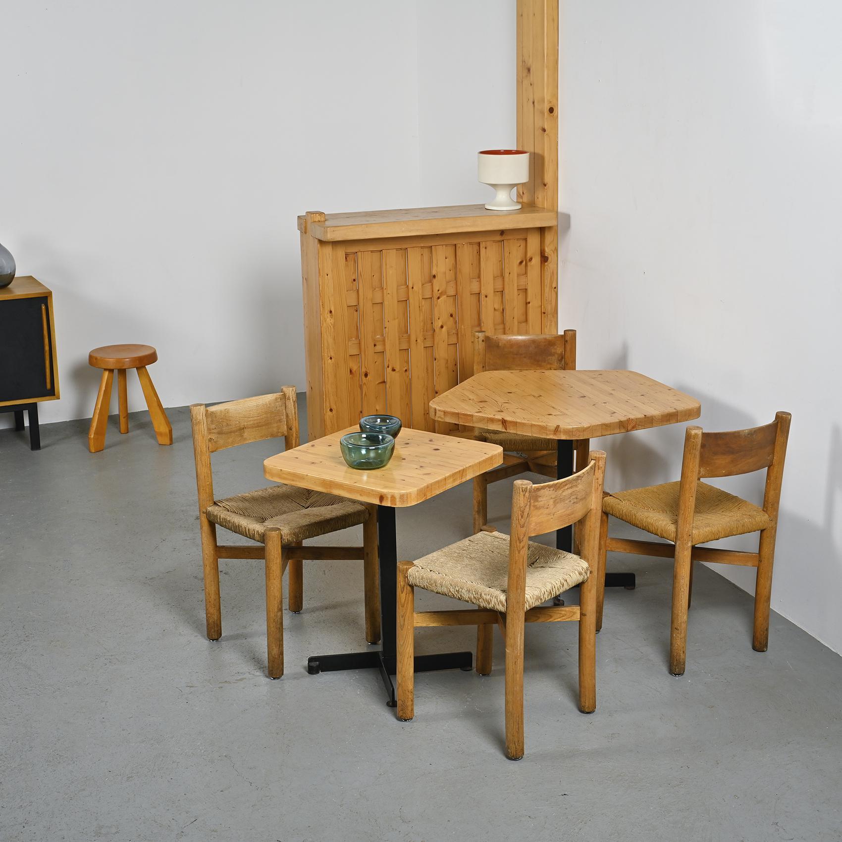 Mid-Century Modern Bar from Les Arcs 2000 by Charlotte Perriand, circa 1979