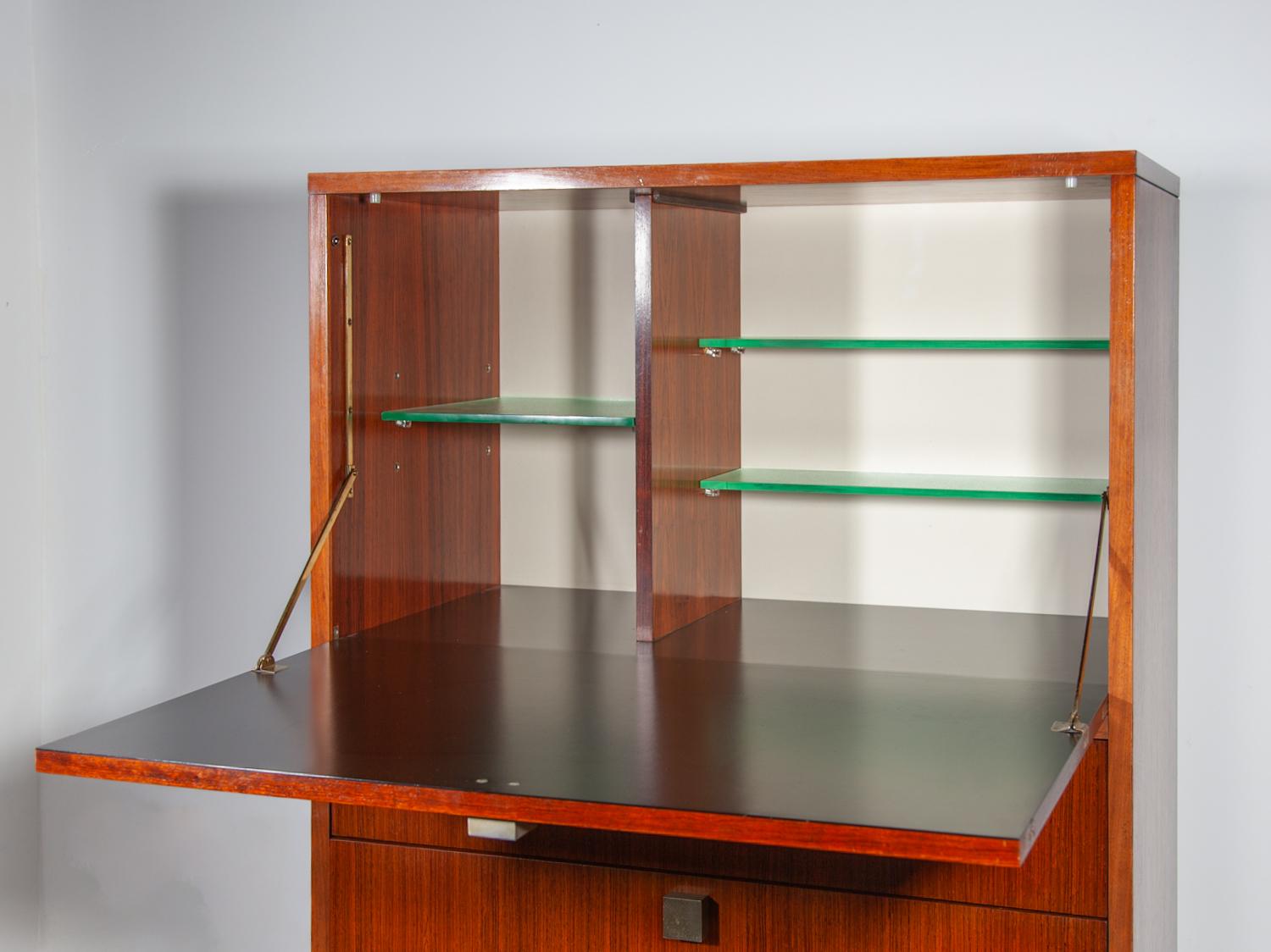 Mid-20th Century Bar Furniture Cabinet designed in 1960s by Alfred Hendrickx for Belform, Belgium For Sale