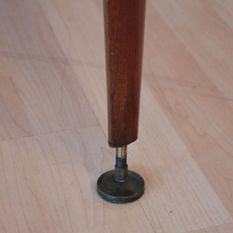 Bar Furniture with Stools Mahogany Veneer Vintage, Italy, 1950s at 1stDibs