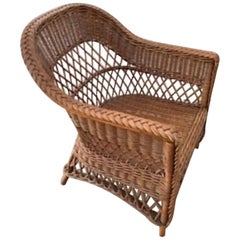 Bar Harbor Wicker Chair