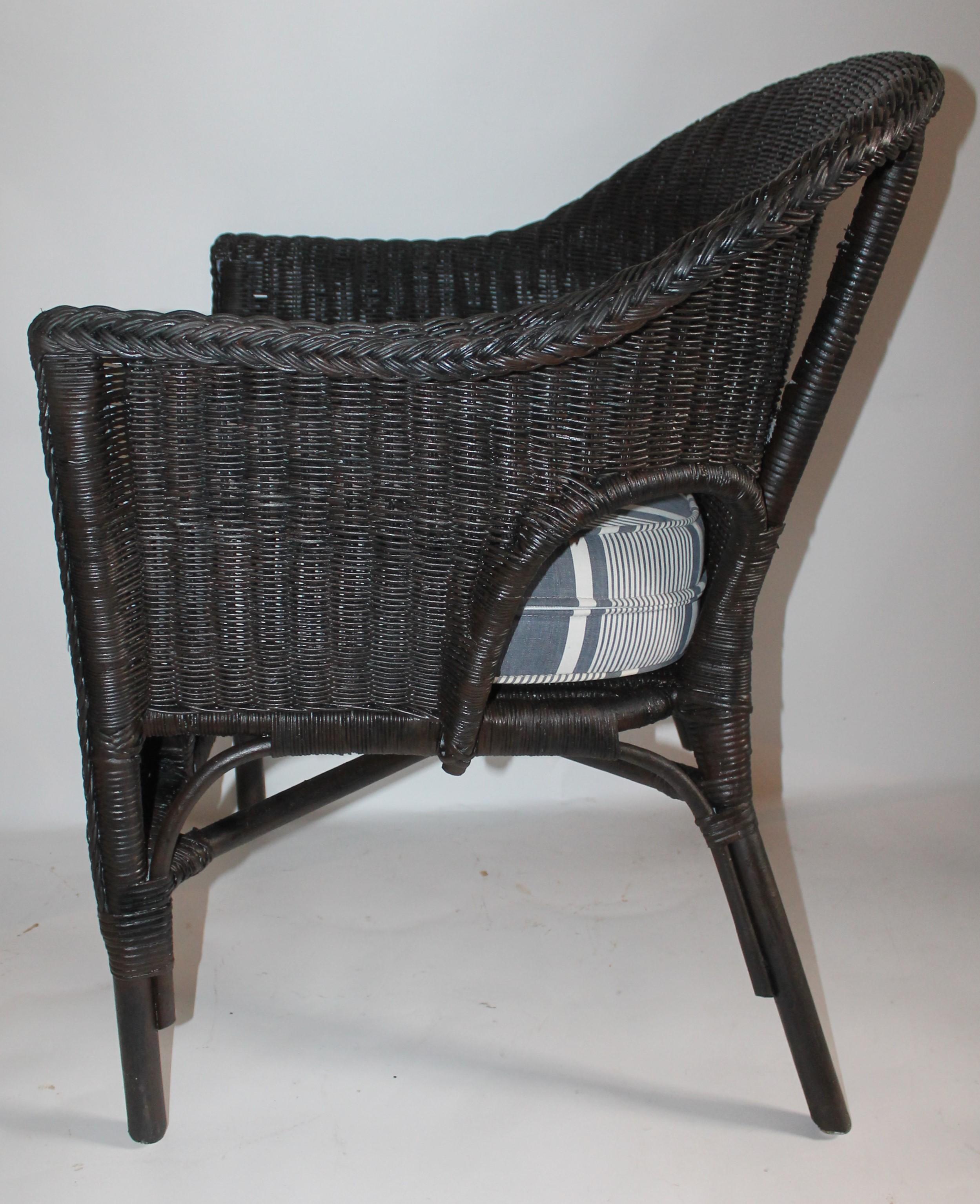 vintage wicker chair cushions