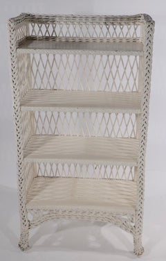 Bar Harbor Wicker Shelf