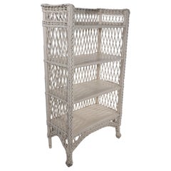 Bar Harbor Wicker Shelf