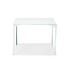 Bar-Height Multi-Purpose Table with White Lacquered Metal Structure