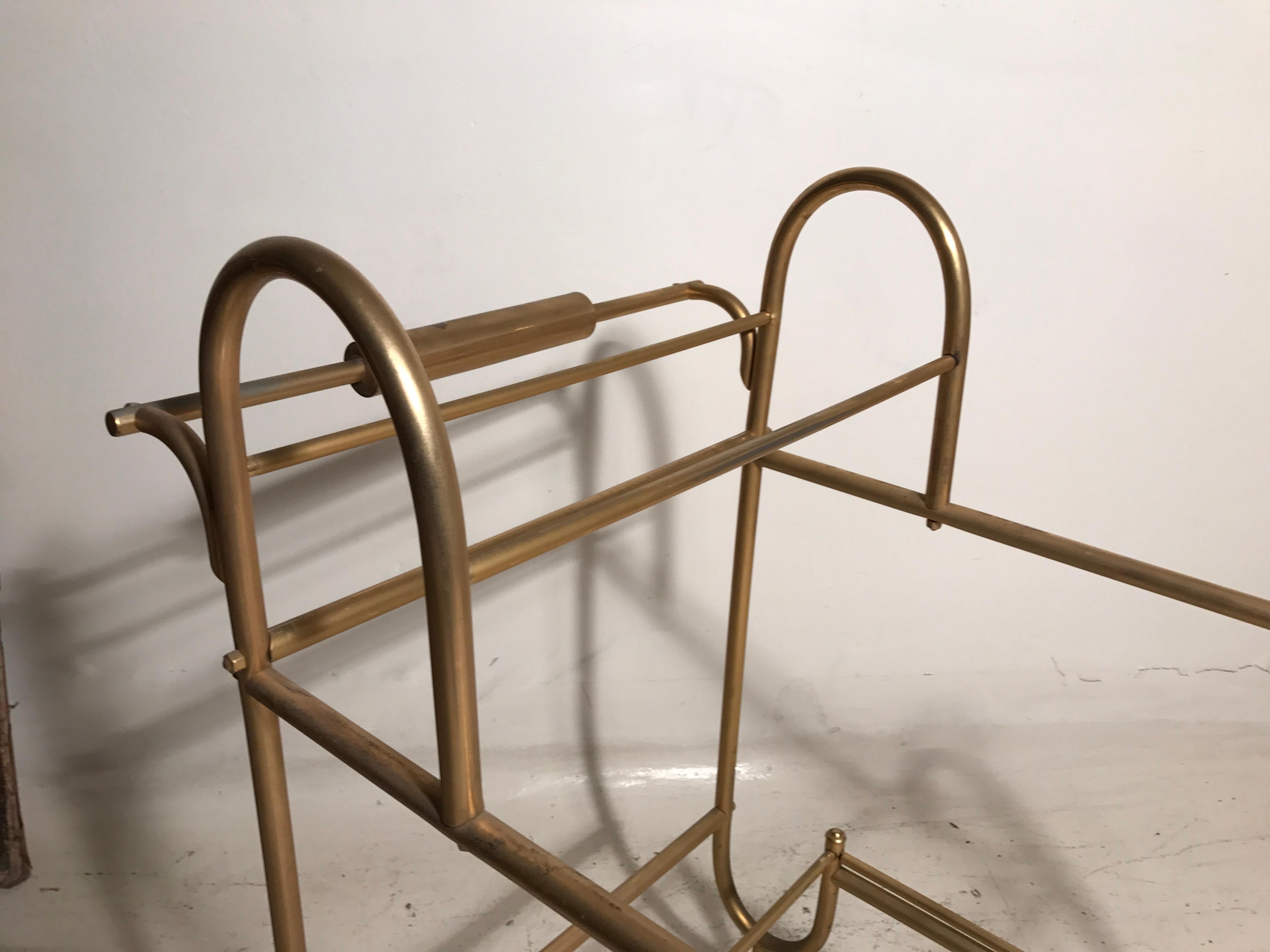 Bar in bronzo e vetro Stile: Art Deco, Francia, 1920 in vendita 4
