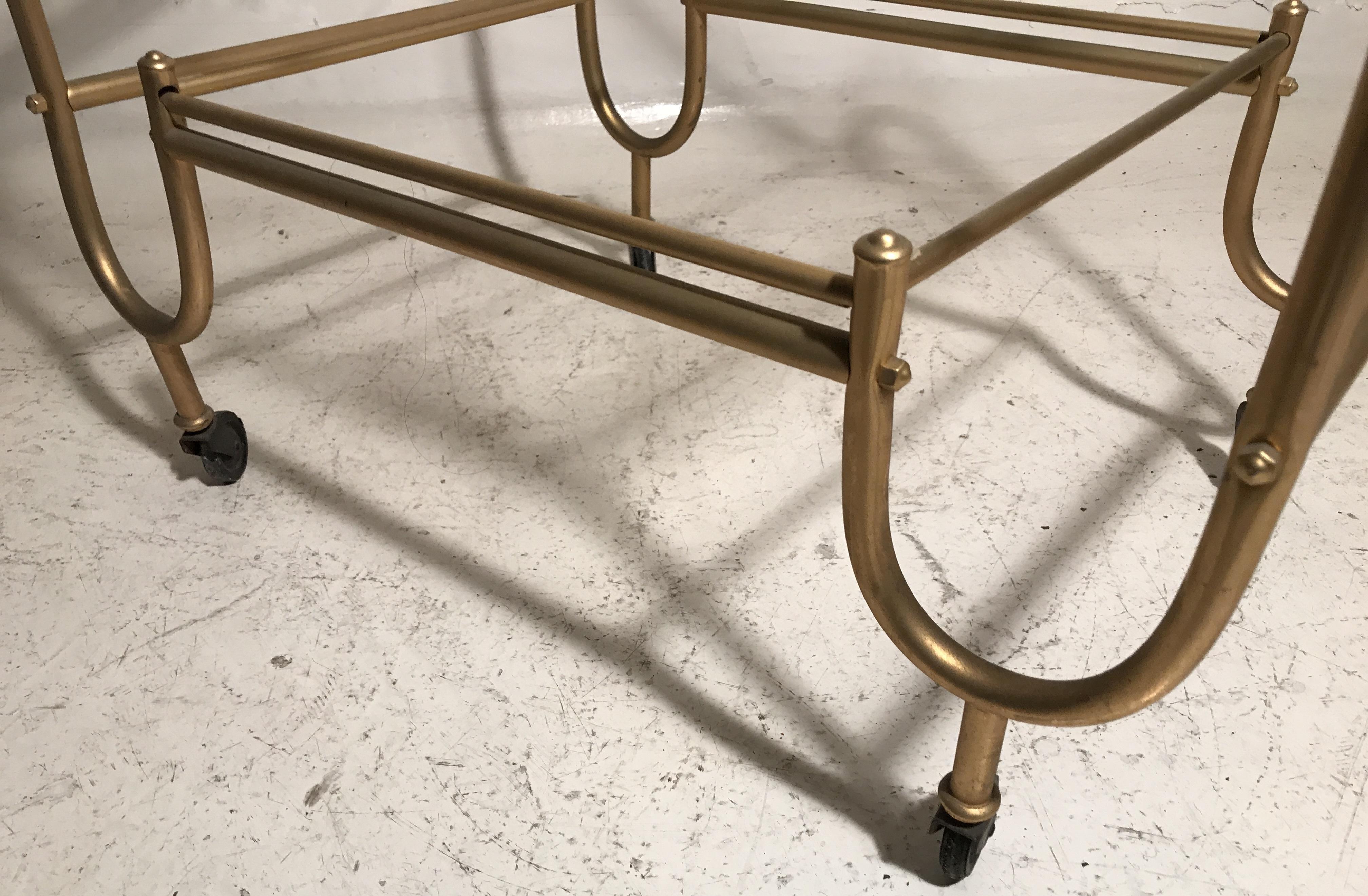 Bar in bronzo e vetro Stile: Art Deco, Francia, 1920 in vendita 5