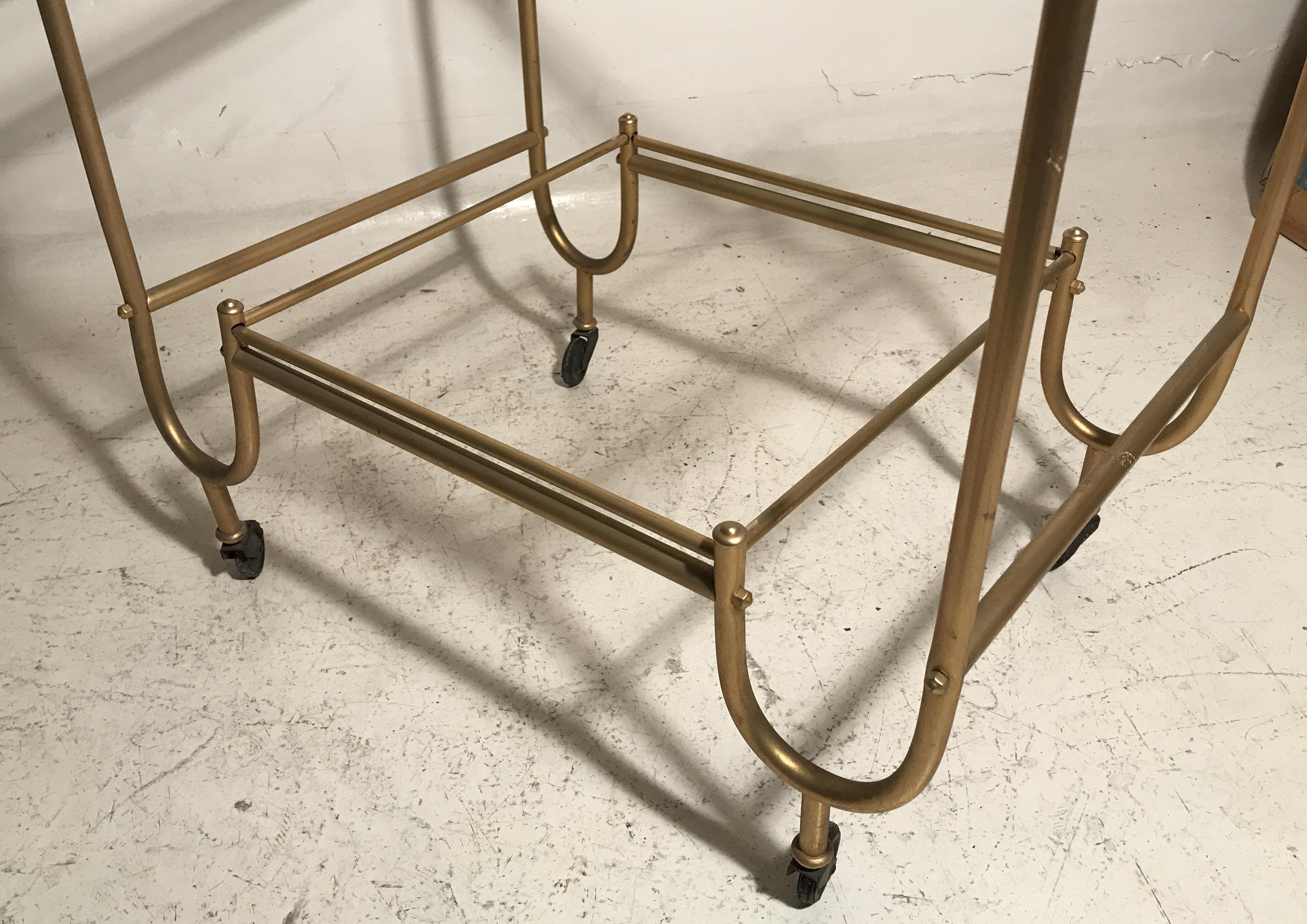 Inizio XX secolo Bar in bronzo e vetro Stile: Art Deco, Francia, 1920 in vendita