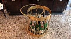 Bar in Golden Iron and Glass, Style: Art Deco, France, 1930