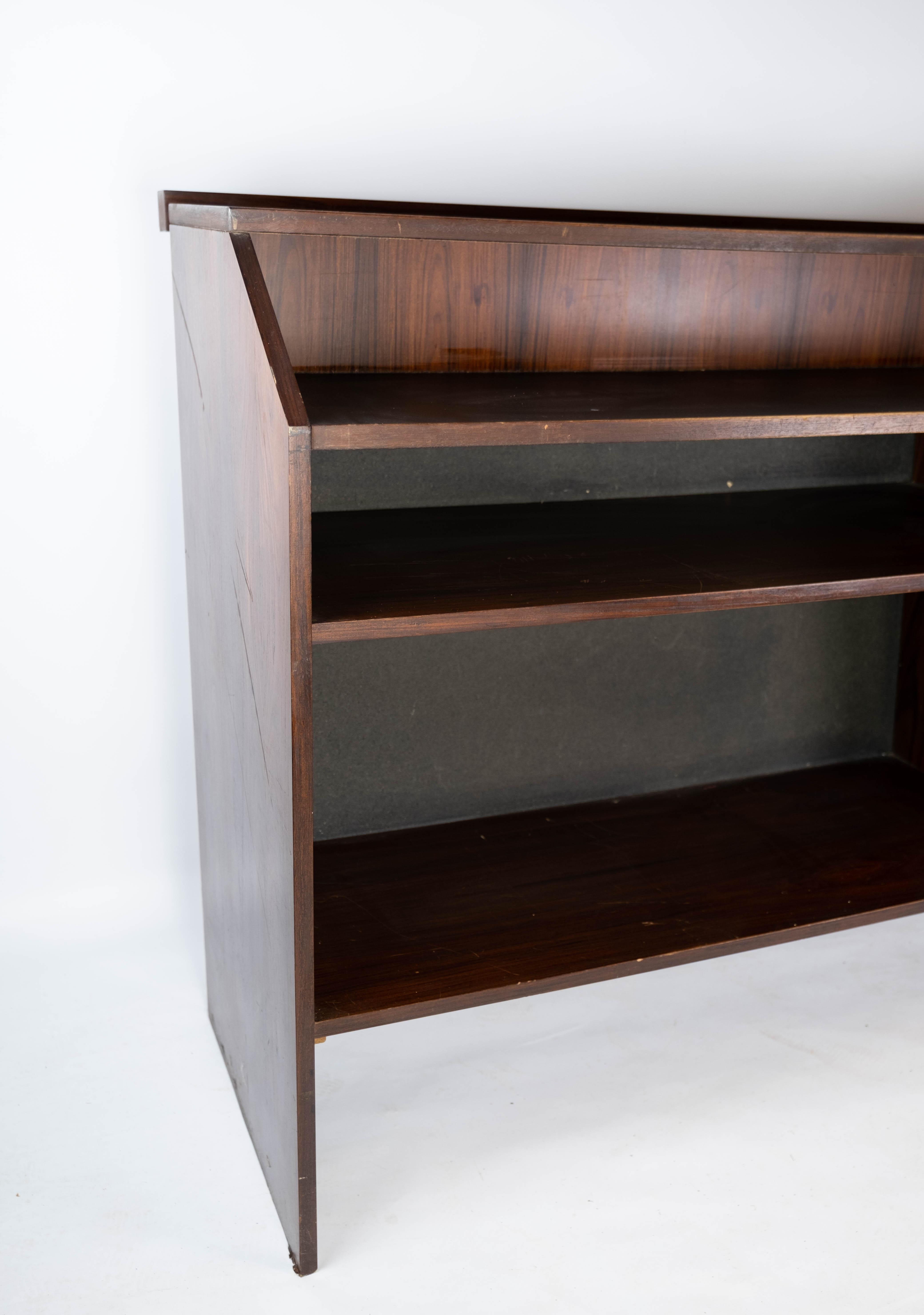 Mid-Century Modern Bar in Rosewood of Danish Design from the 1960s For Sale