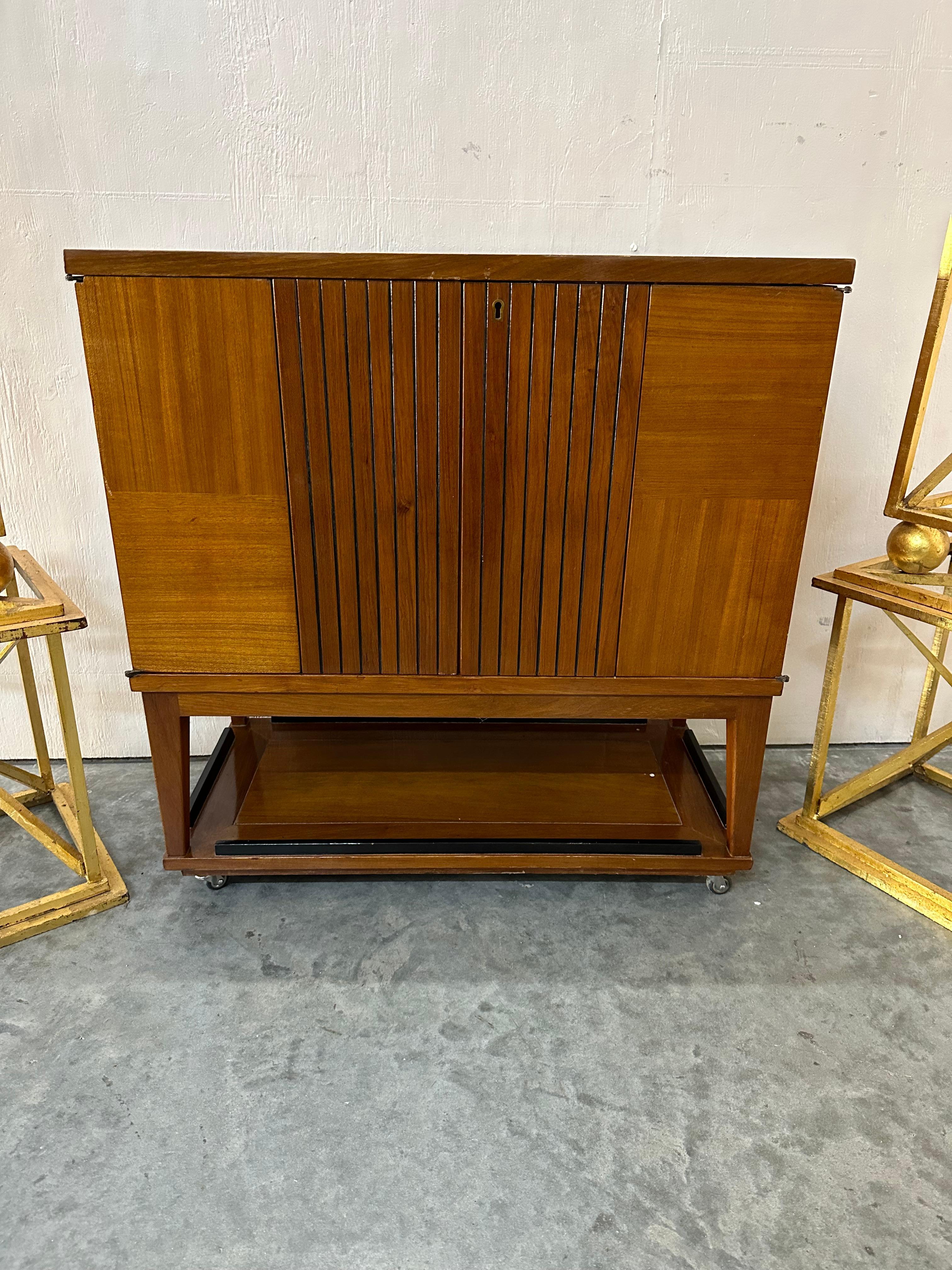 Bar in Wood, France, 1950 For Sale 7