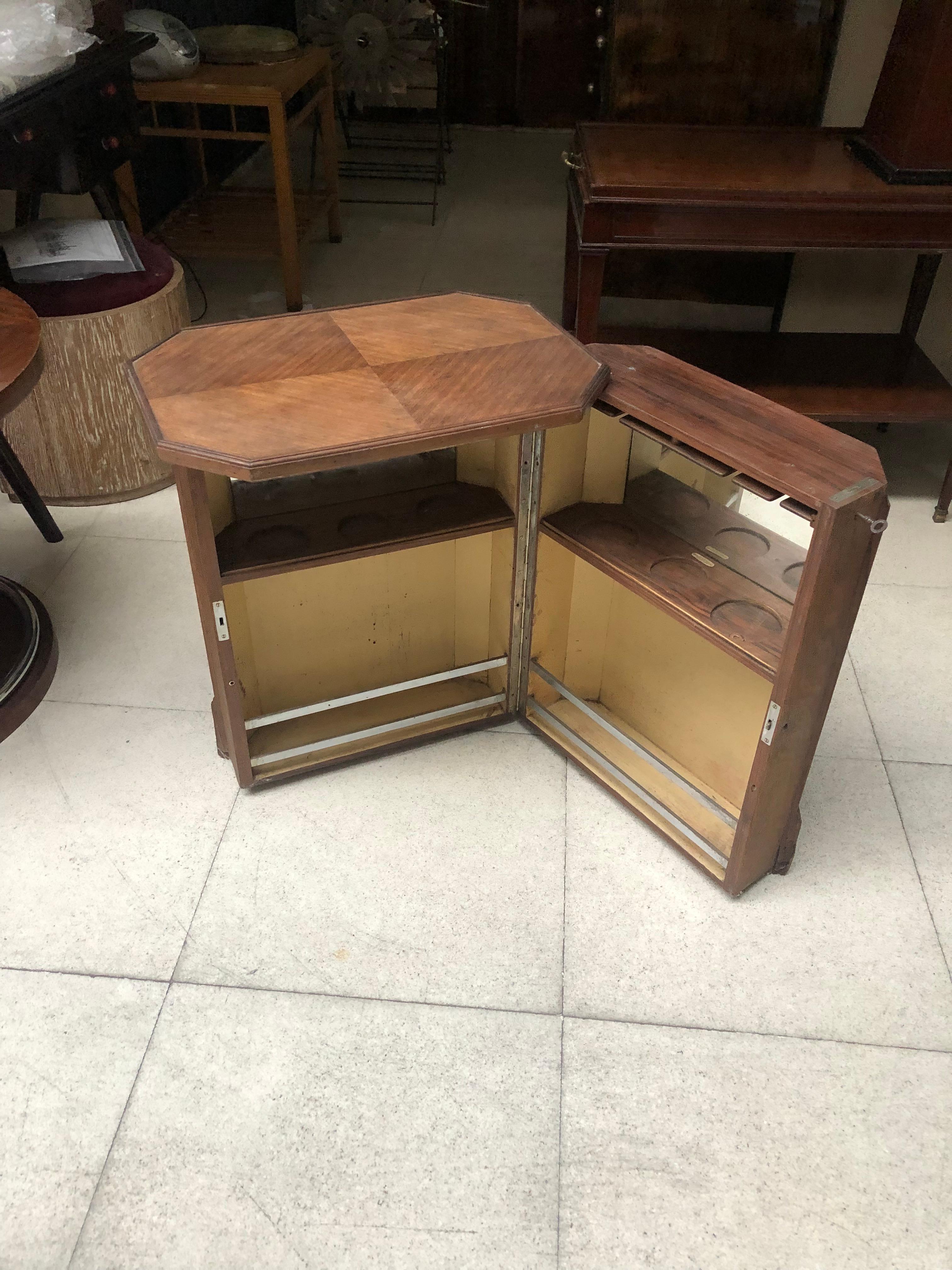 Bar in Wood, Style, Art Deco, 1930, Sign, Wright Soc, Anon For Sale 12