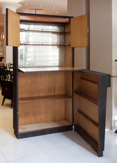 Bar in Wood, Style, Art Deco, France, 1930